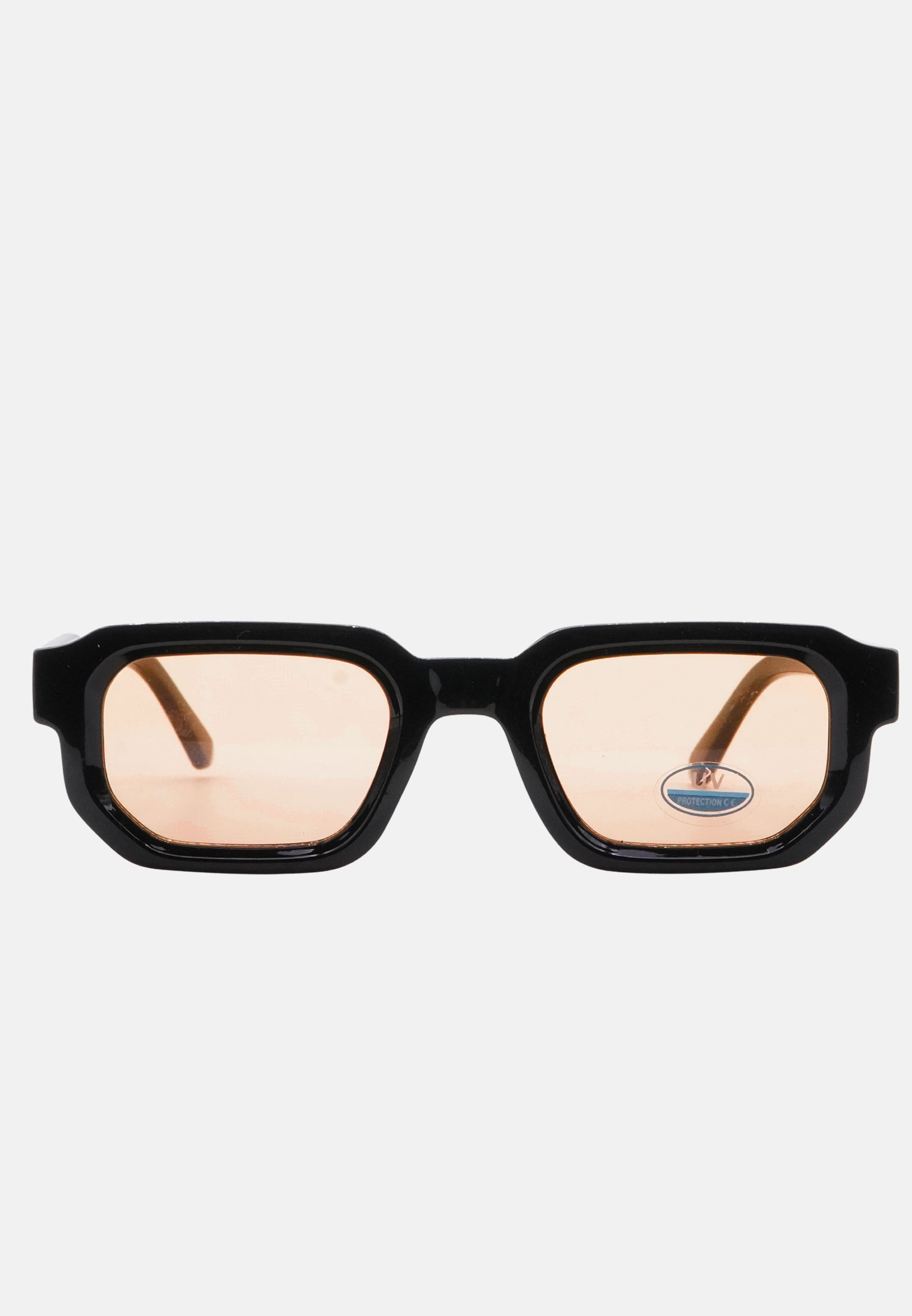 Occhiali da Sole Rettangolari Unisex Montatura Squadrata Lenti UV Colorate - Imagen 12 de 15