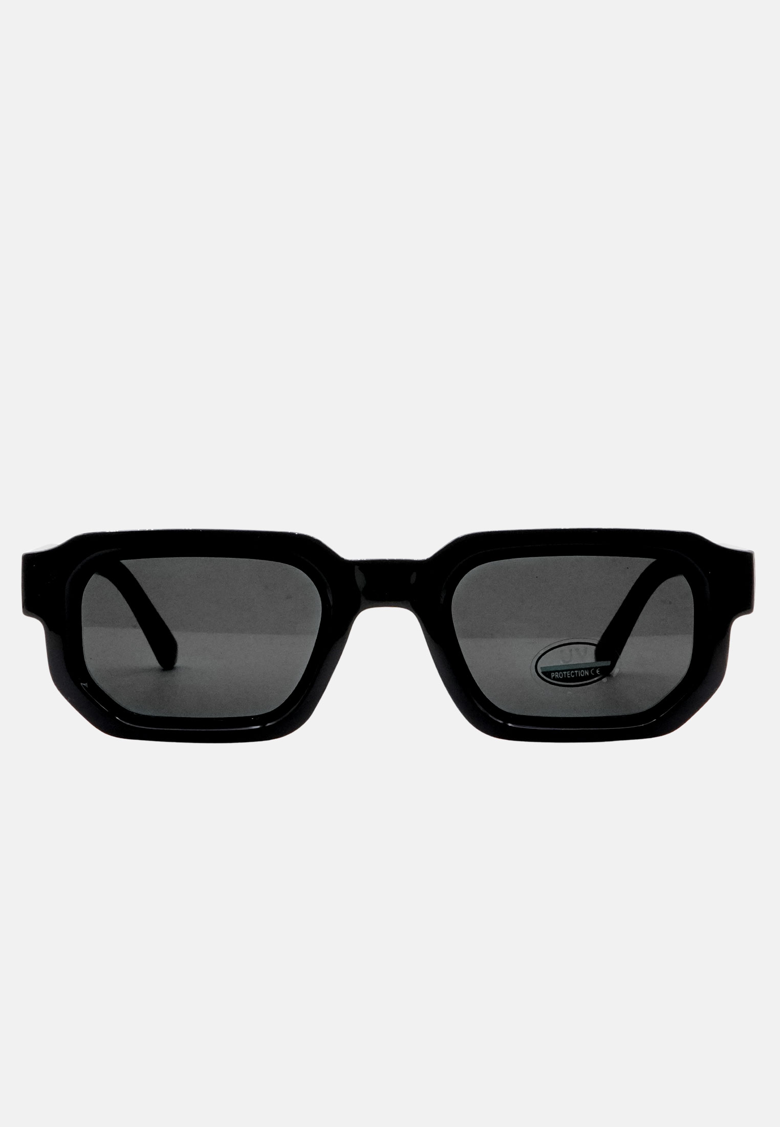 Occhiali da Sole Rettangolari Unisex Montatura Squadrata Lenti UV Colorate - Imagen 14 de 15