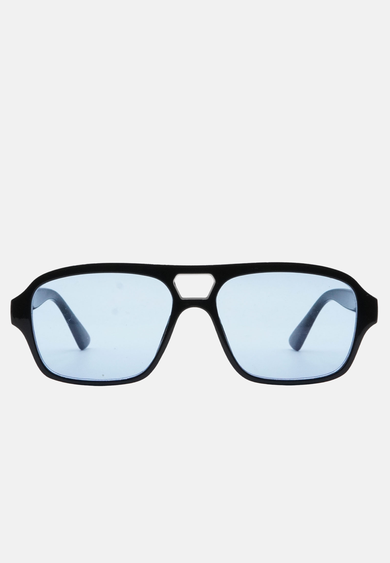 Occhiali da Sole Unisex Montatura Nera con Lenti Colorate Protezione UV400 - Imagen 13 de 13