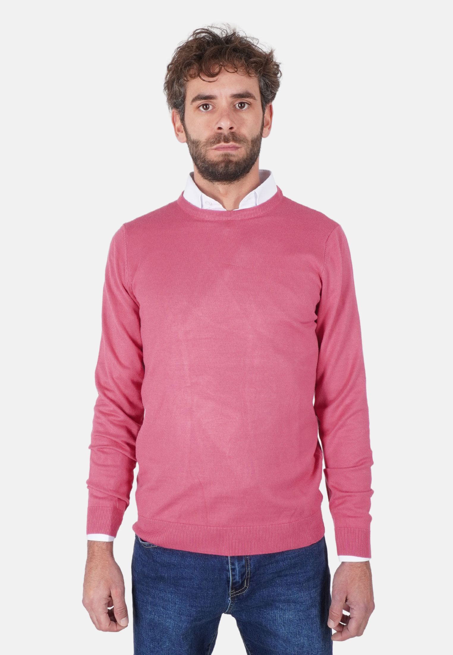 Maglione Uomo Invernale Elegante Manica Lunga Maglioncino Girocollo Pullover Sli - Imagen 25 de 27