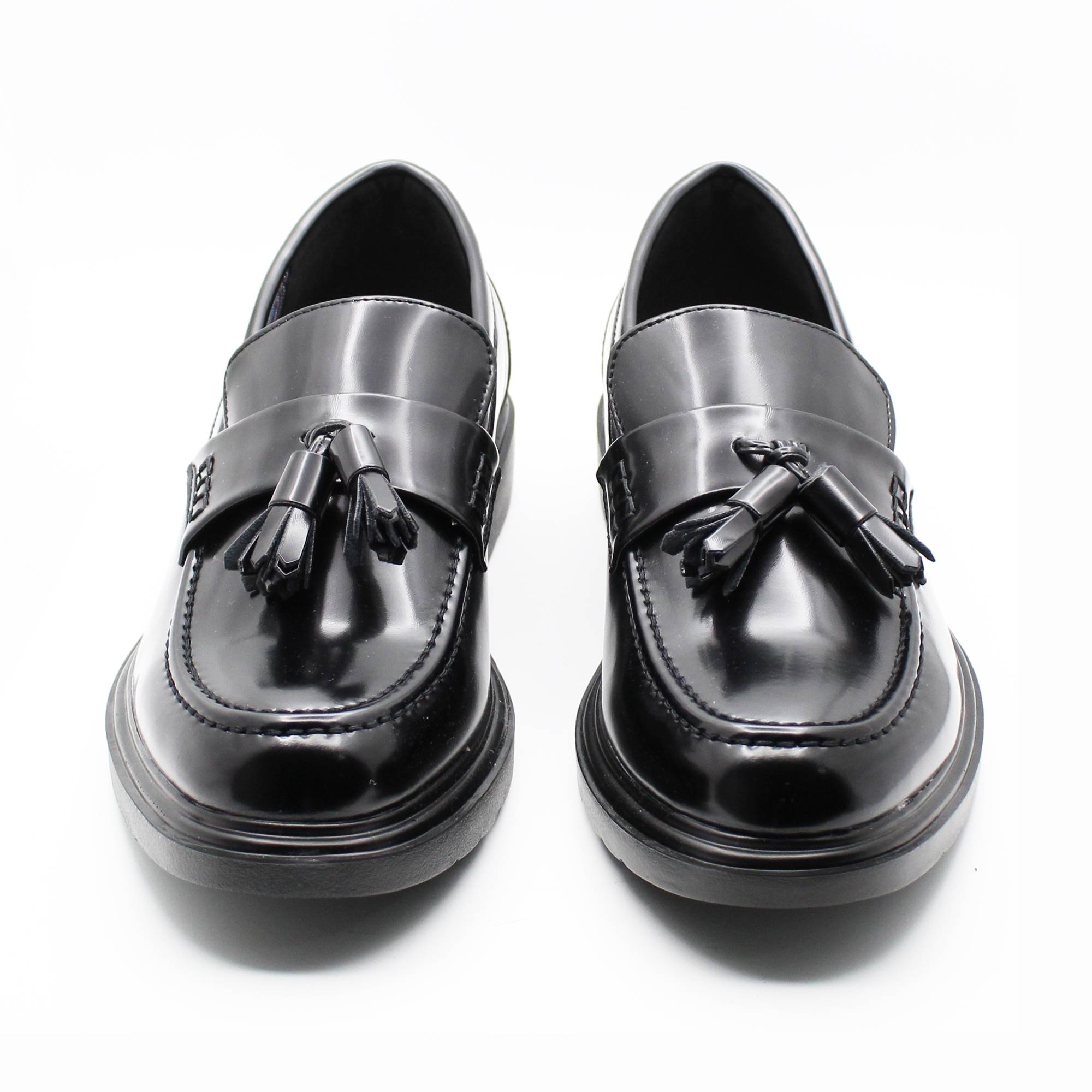 Black Attimonellis Mocassino College In Pelle in Nero for Men Mens Shoes Slip-on shoes Save 4% 
