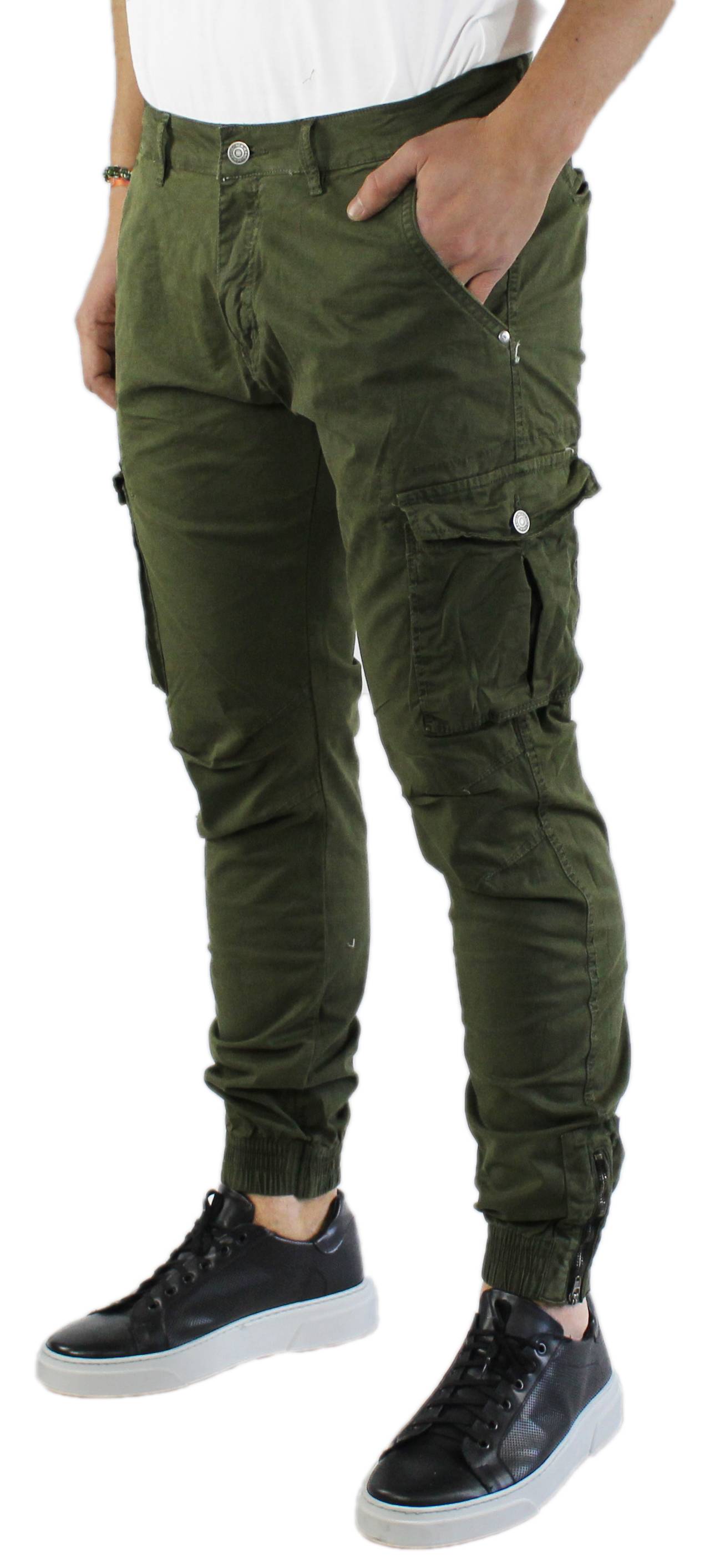 Mens Cargo Pant Cargo Side Cotton Pants Pockets Lightweight | eBay
