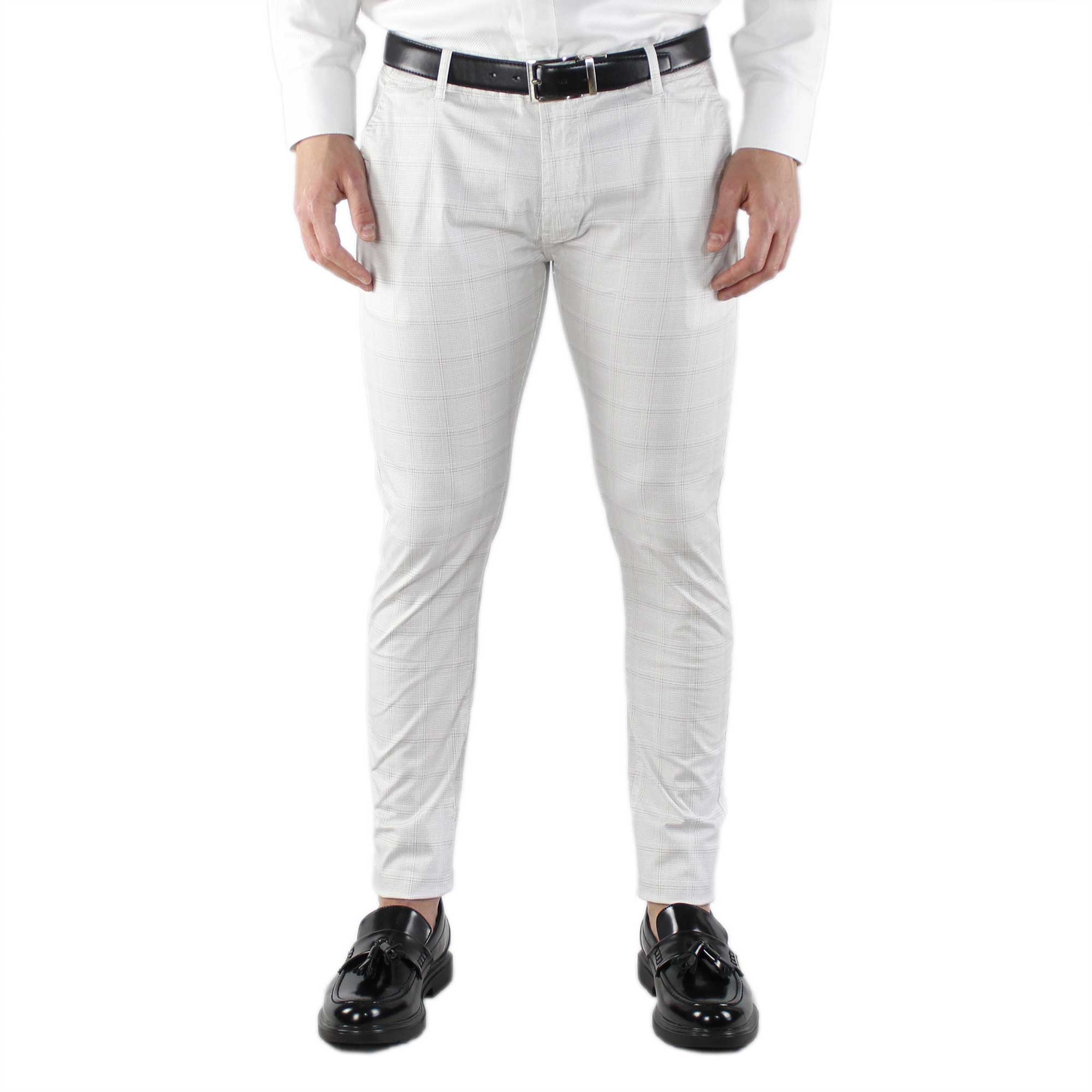 mens cream trousers