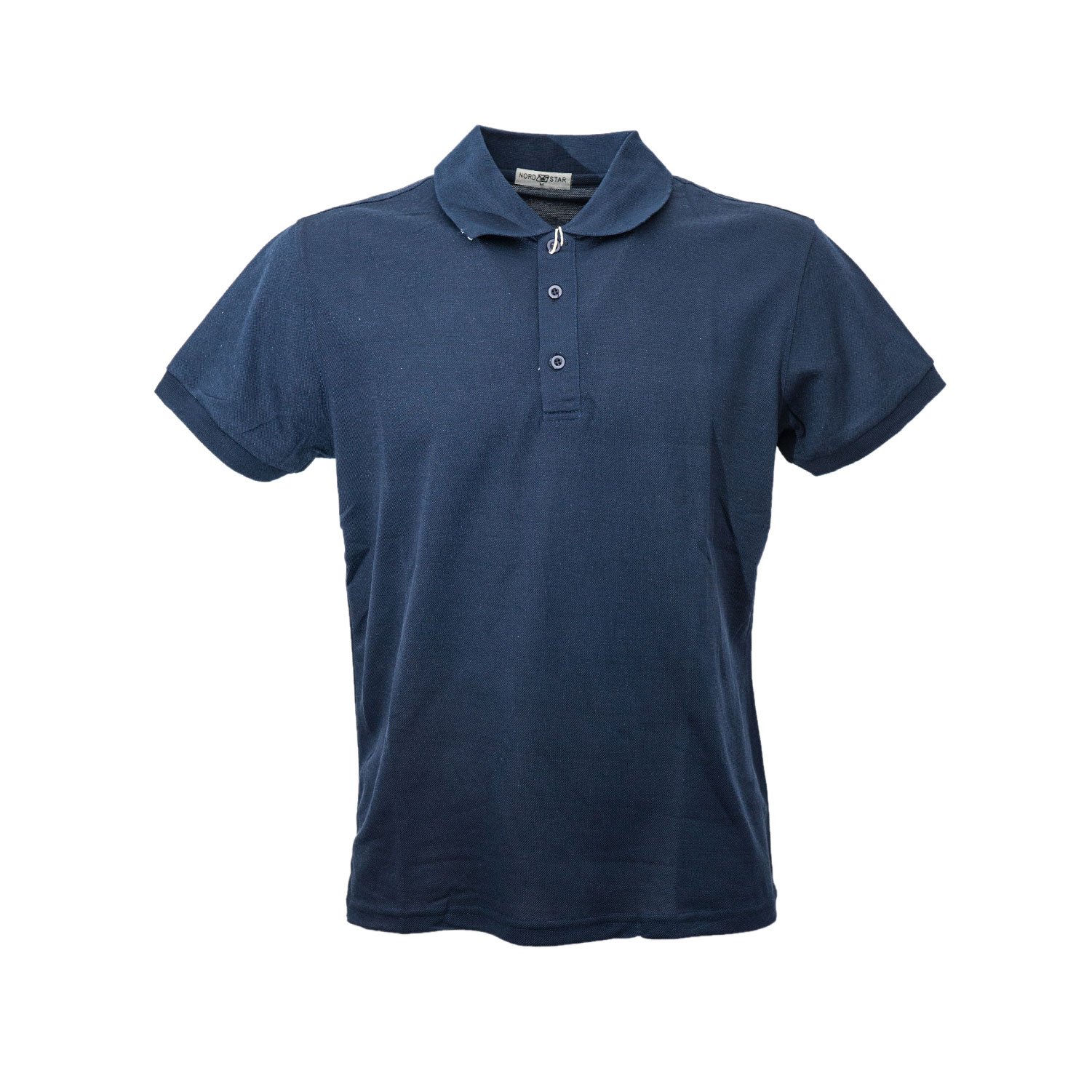 Polo Manica Corta Uomo Maglia Blu Maglietta Sport Casual Cotone T-shirt  Slim Fit | eBay