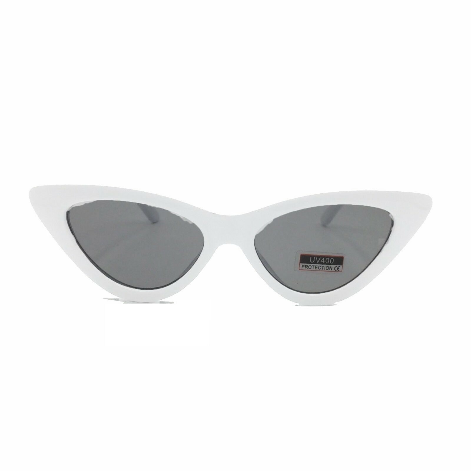 OCCHIALI DA SOLE Donna Occhi di Gatto Vintage Bianchi Ovale Cat Eye  Eleganti EUR 19,90 - PicClick IT