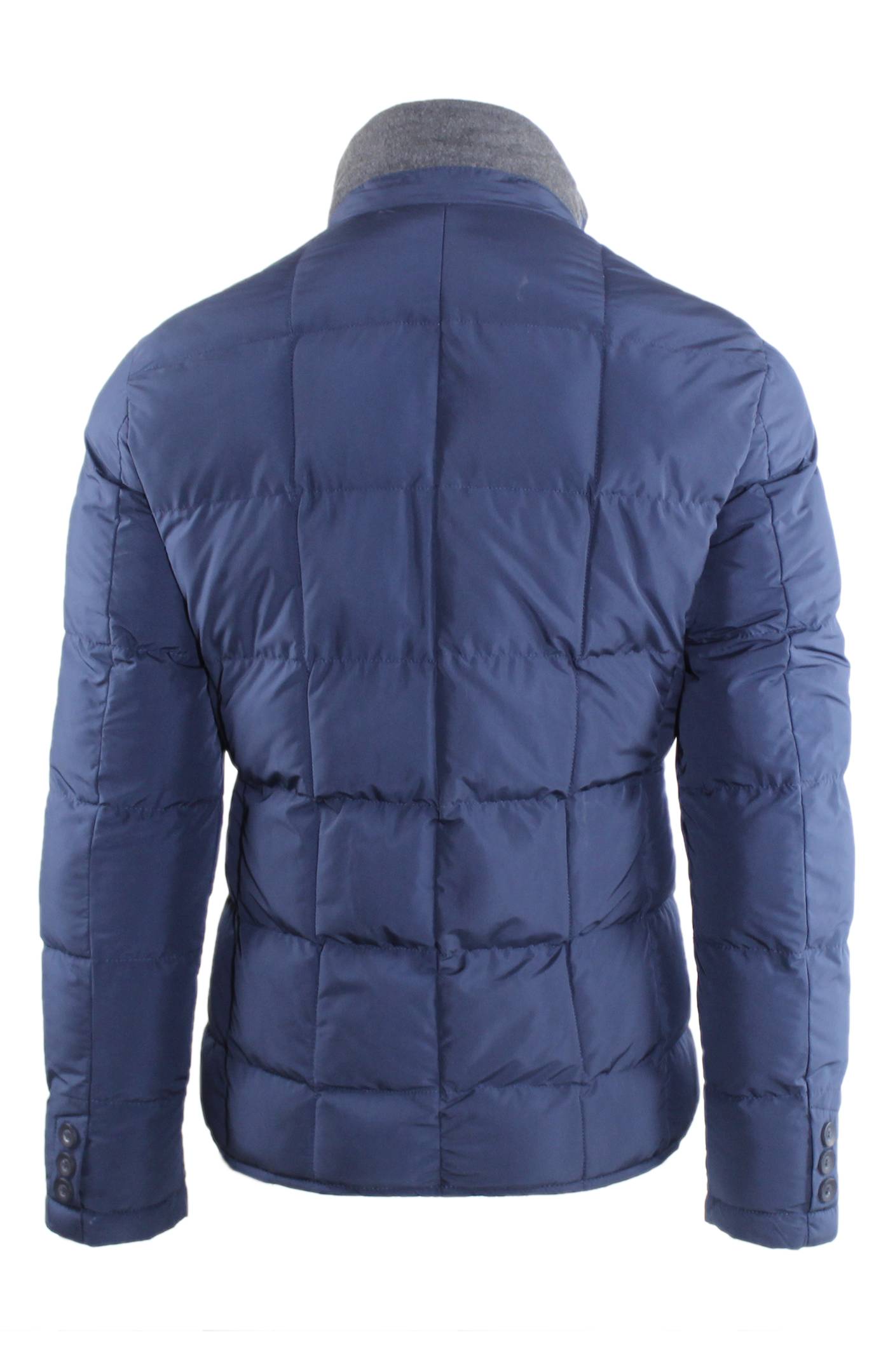 Giubbotto Uomo Invernale Giacca Trapuntata Elegante Blu Nero Giaccone Slim  Fit | eBay