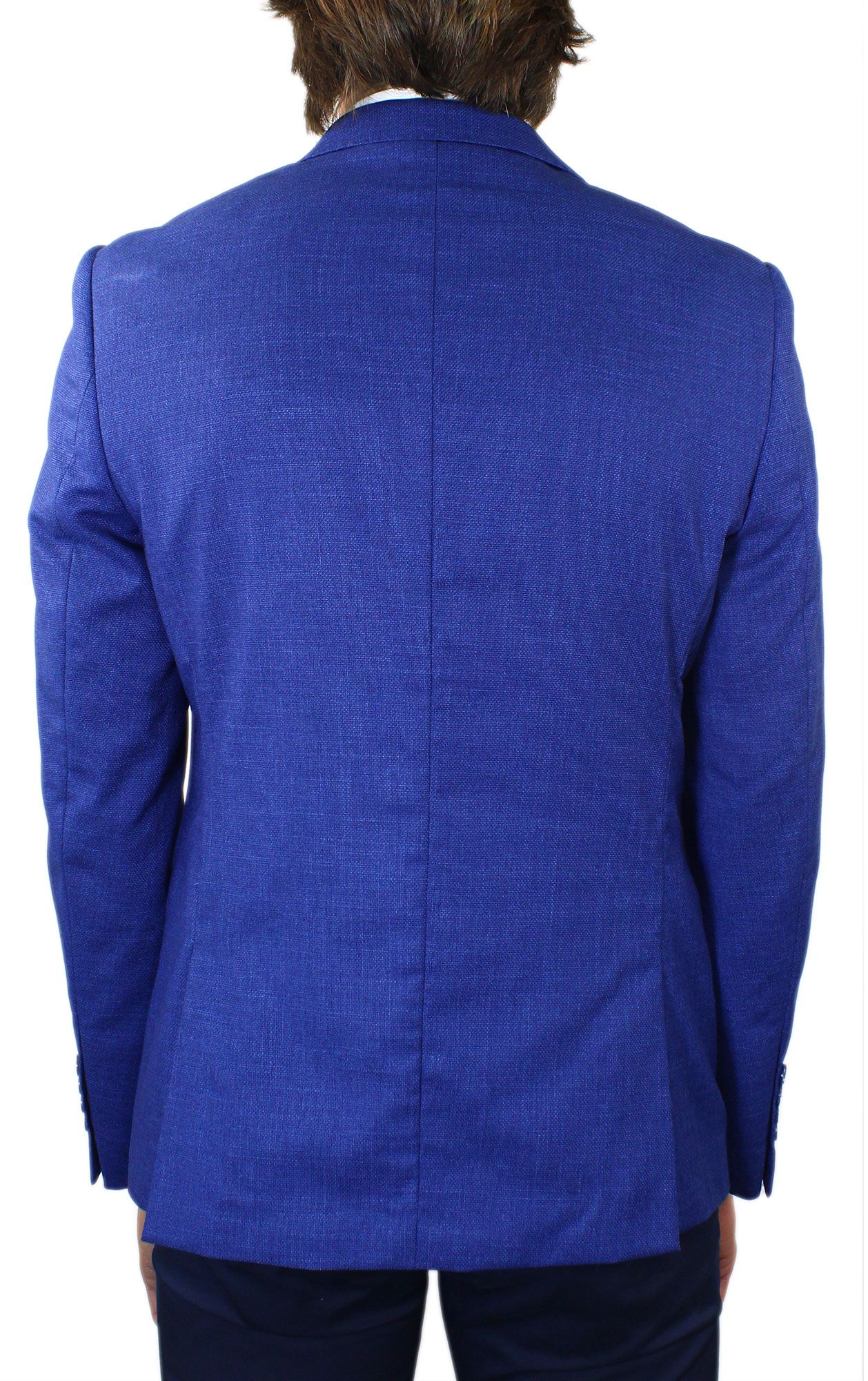 Blazer Uomo Slim Fit Elegante - Giacca Classica Monopetto Per Primavera/Estate