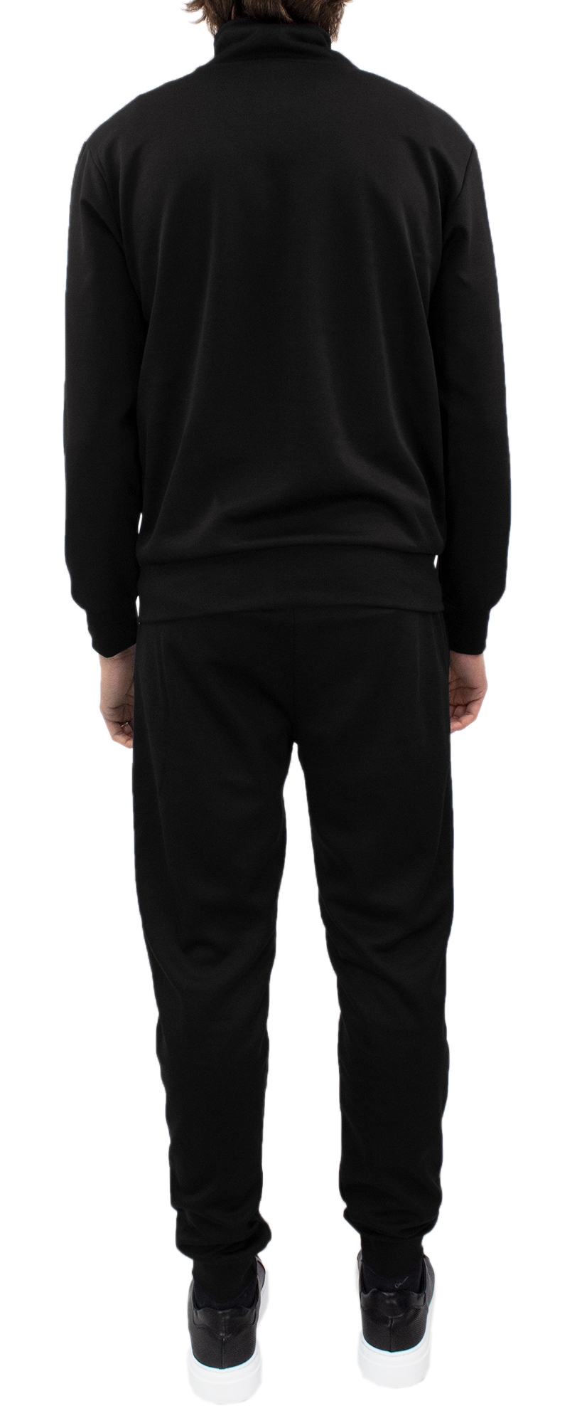 Tuta Uomo Cotone Leggero Primaverile Slim Felpa e Pantalone da Ginnastica - Bild 13 von 13
