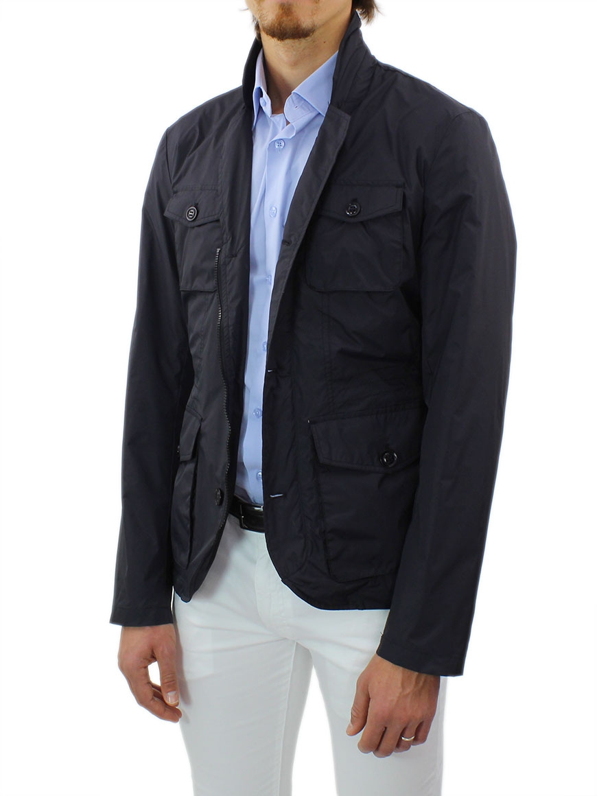 Giubbotto Uomo Primaverile Giacca a Vento Slim Fit Impermeabile Elegante |  eBay