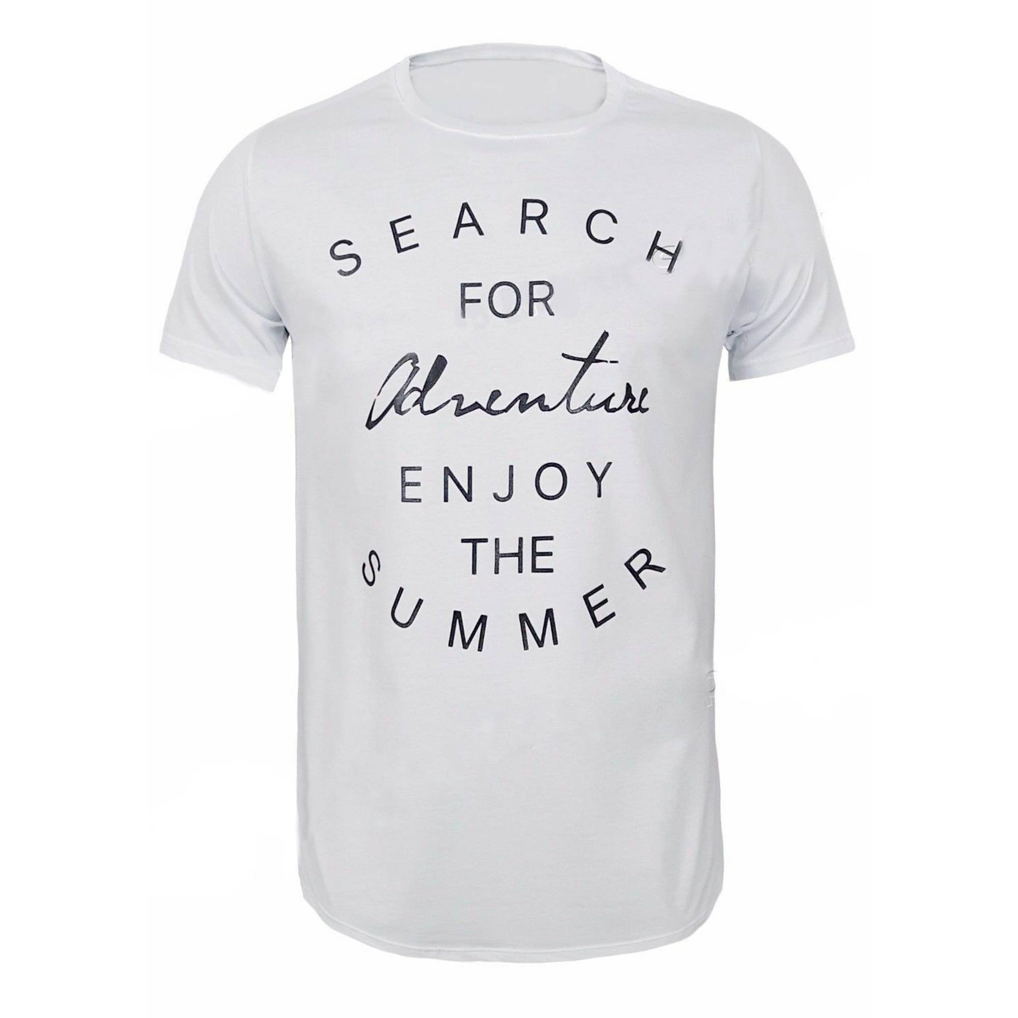 Men’s Solid Color Cotton T-shirt Made in Italy Crew Neck Short Sleeve T-shirt