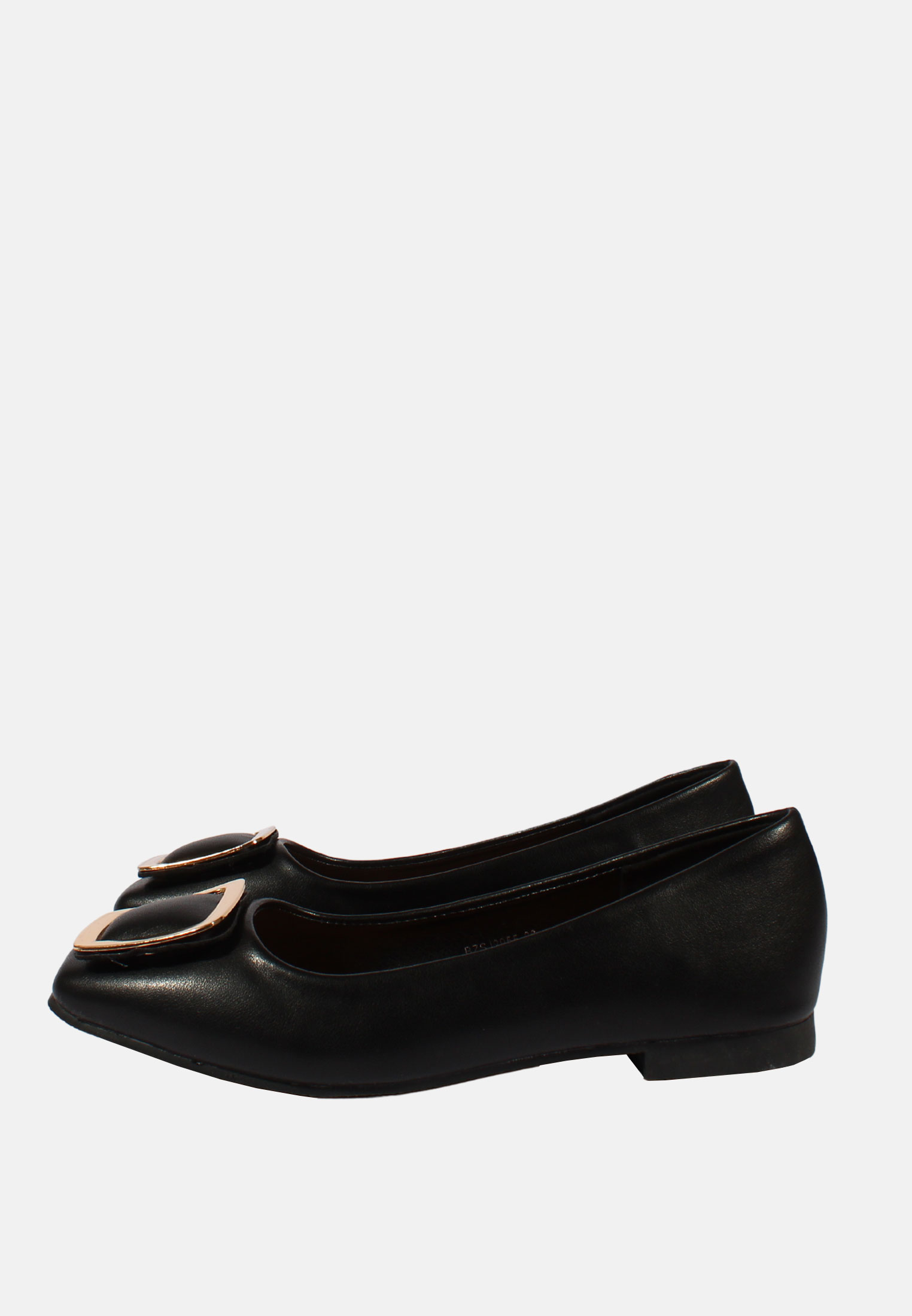 Ballerine Donna con Fibbia Scarpe Basse Mocassini Decolletè Eco pelle Nero Beige - Imagen 11 de 14