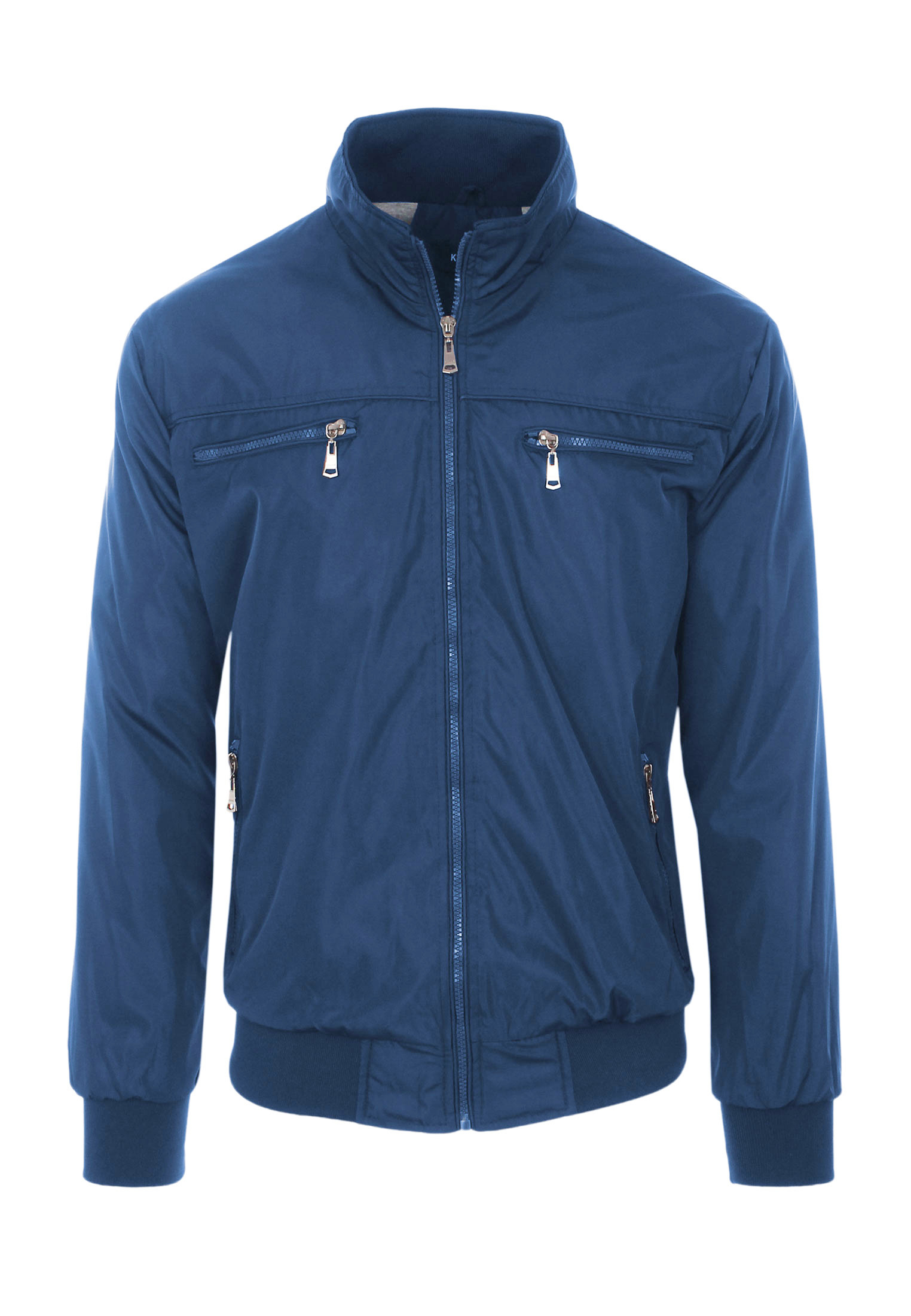 Giubbotto Uomo Impermeabile Leggero Giacca a Vento Slim Fit Giubbino Casual - Imagen 8 de 9