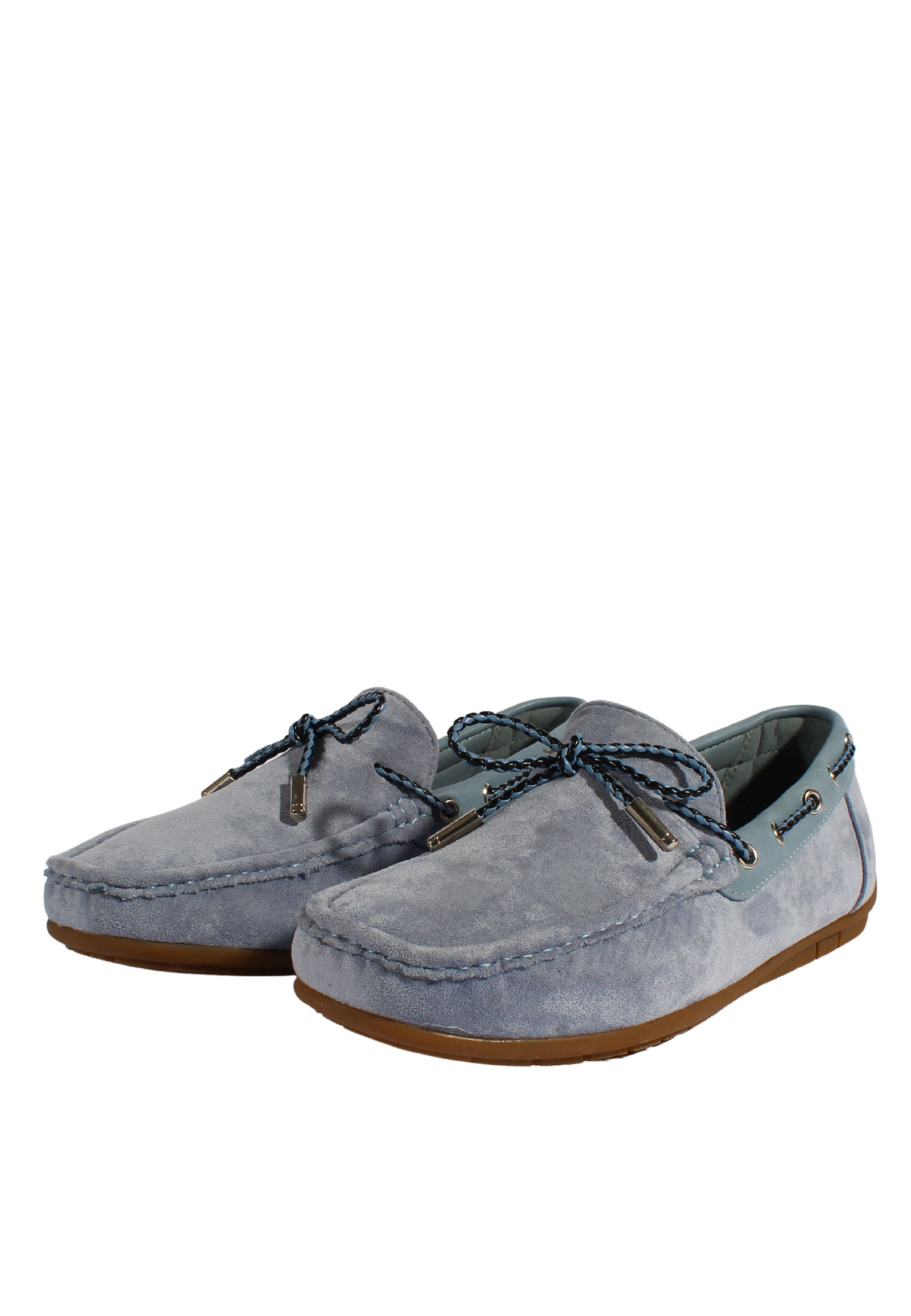 Mocassini Uomo Estivi in Camoscio Scarpe Barca Basse Loafer Scamosciati Eleganti - Foto 11 di 31