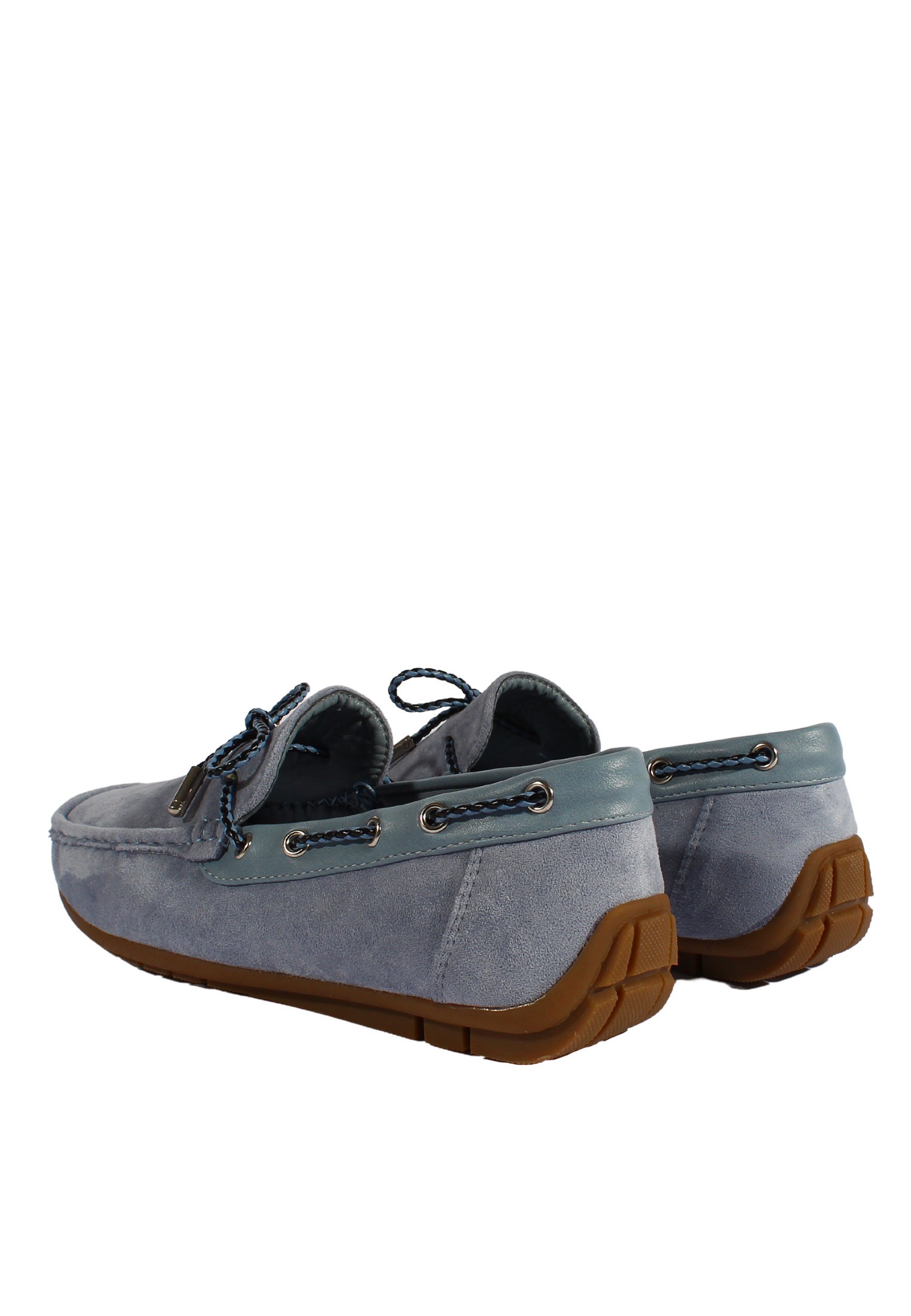 Mocassini Uomo Estivi in Camoscio Scarpe Barca Basse Loafer Scamosciati Eleganti - Foto 12 di 31