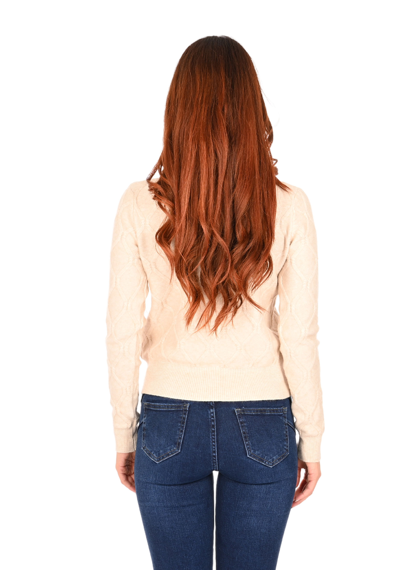 maglione rombi donna