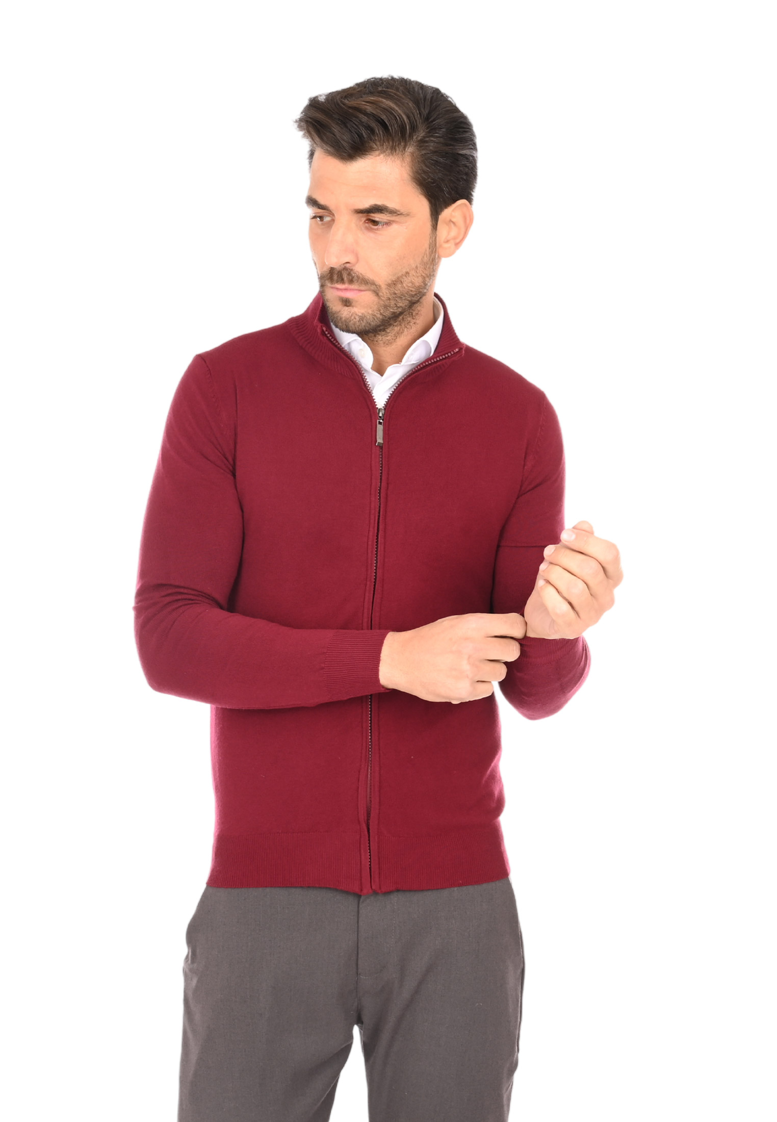 Pullover hotsell uomo zip