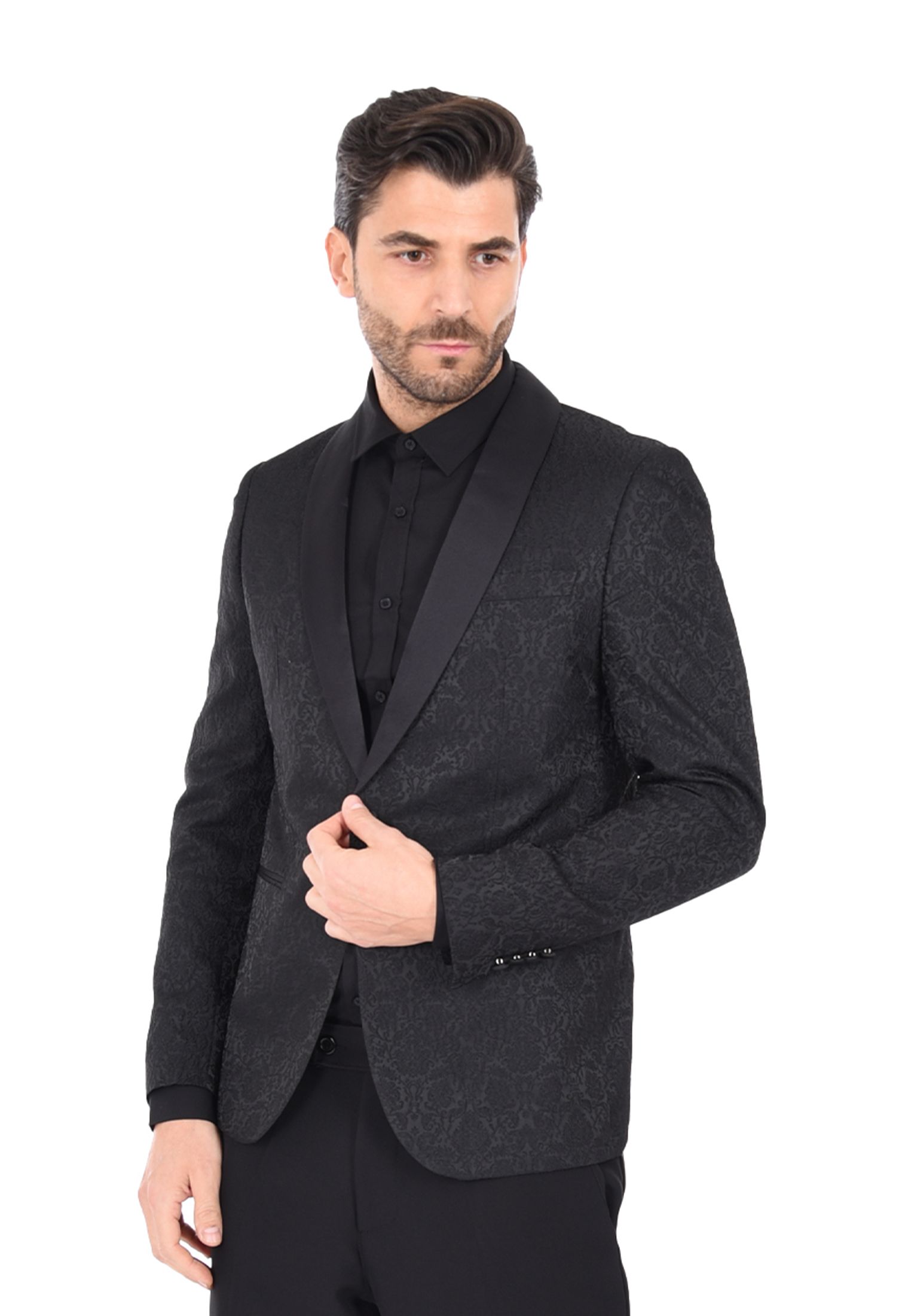 Giacca Blazer Uomo Slim Fit - Elegante Per Matrimoni, Feste E Ufficio, 100% Poliestere - Foto 10