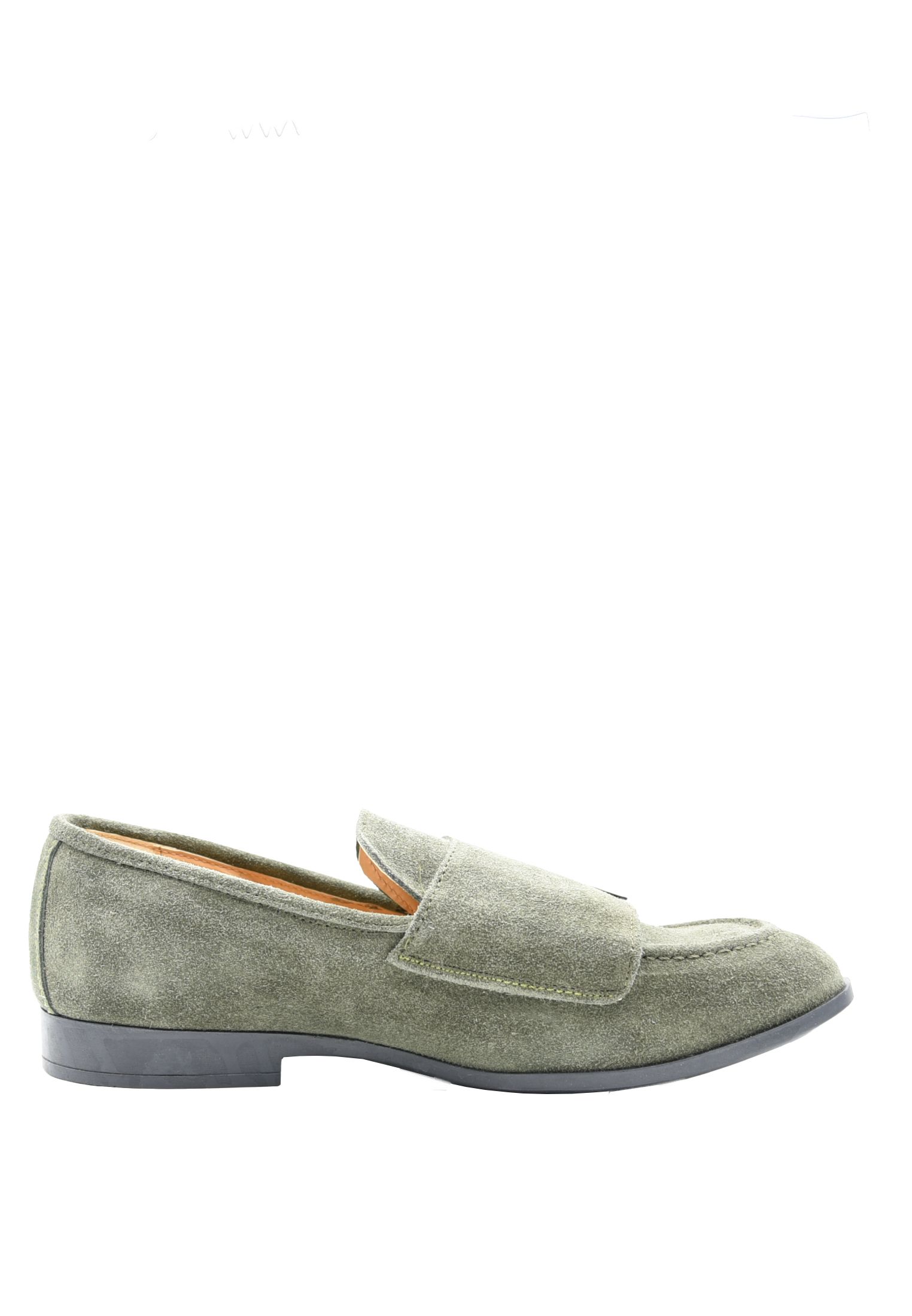 Mocassini Uomo Eleganti Camoscio Doppia Fibbia Scarpe Cerimonia Made in Italy - Imagen 16 de 25
