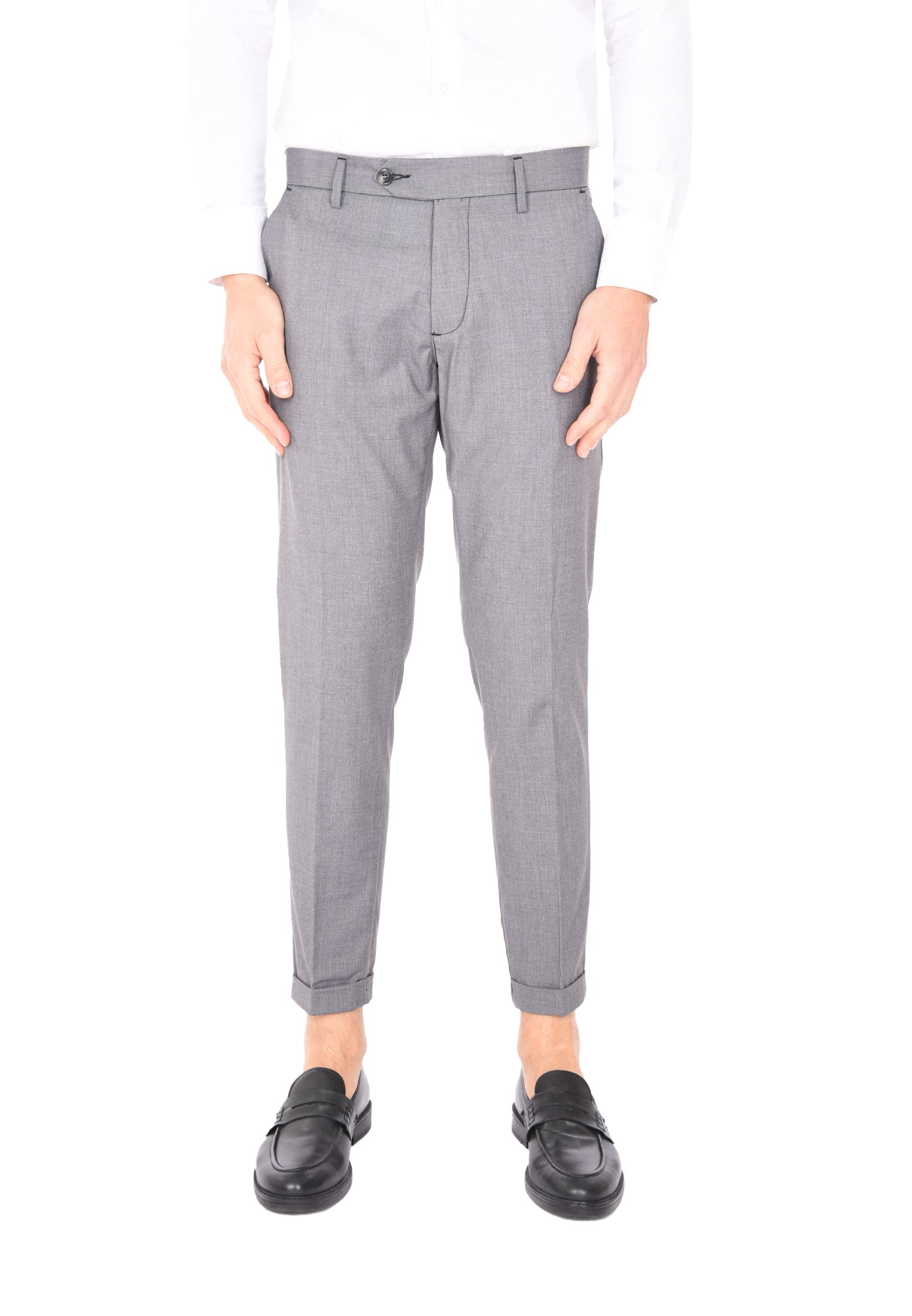 Pantaloni Uomo Chino Slim Pantalone Capri Leggero Estivo Eleganti Made in Italy - Imagen 36 de 45