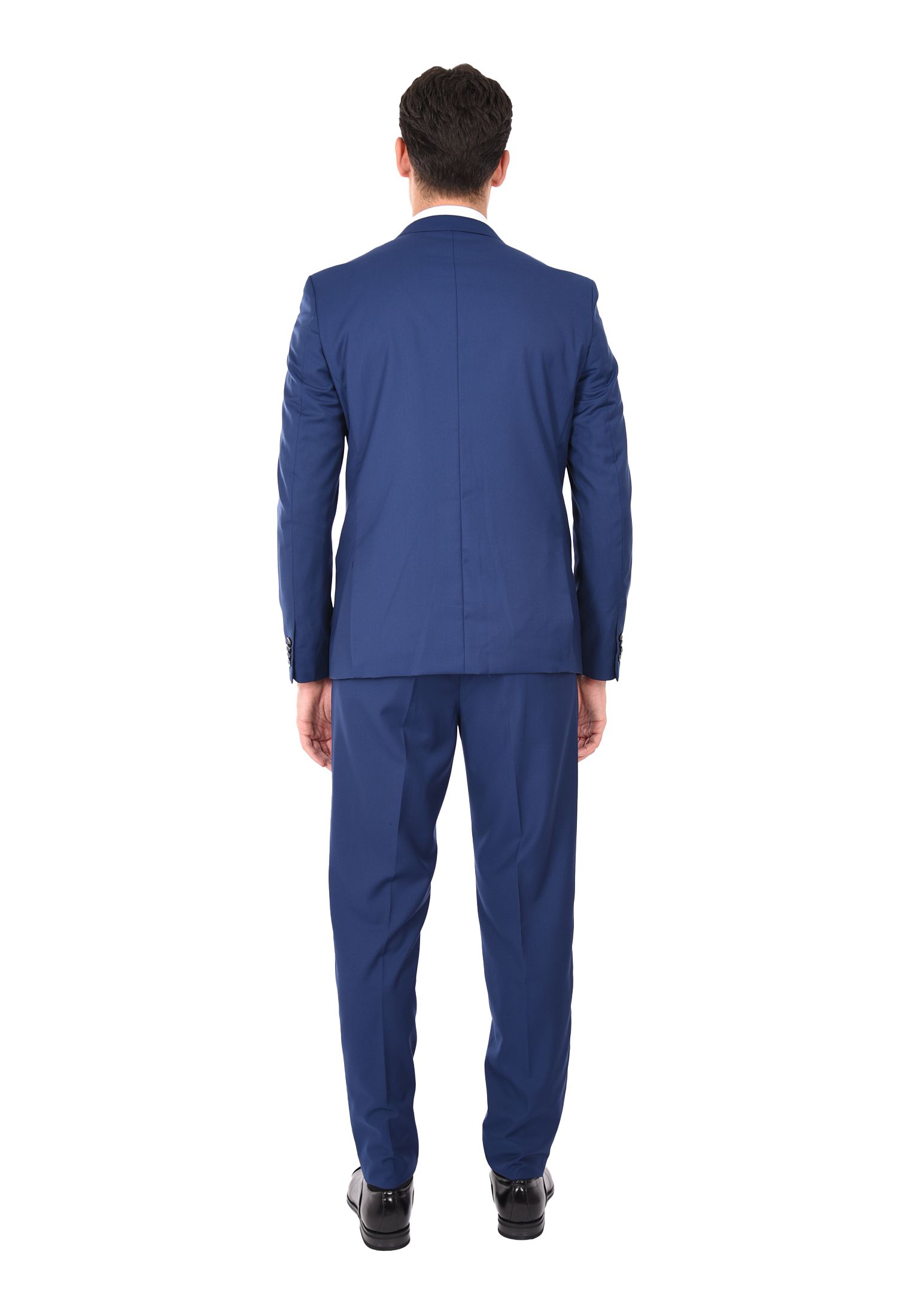 Abito Uomo Elegante Doppiopetto Vestito Cerimonia Completo Sartoriale Slim Fit - Imagen 16 de 17