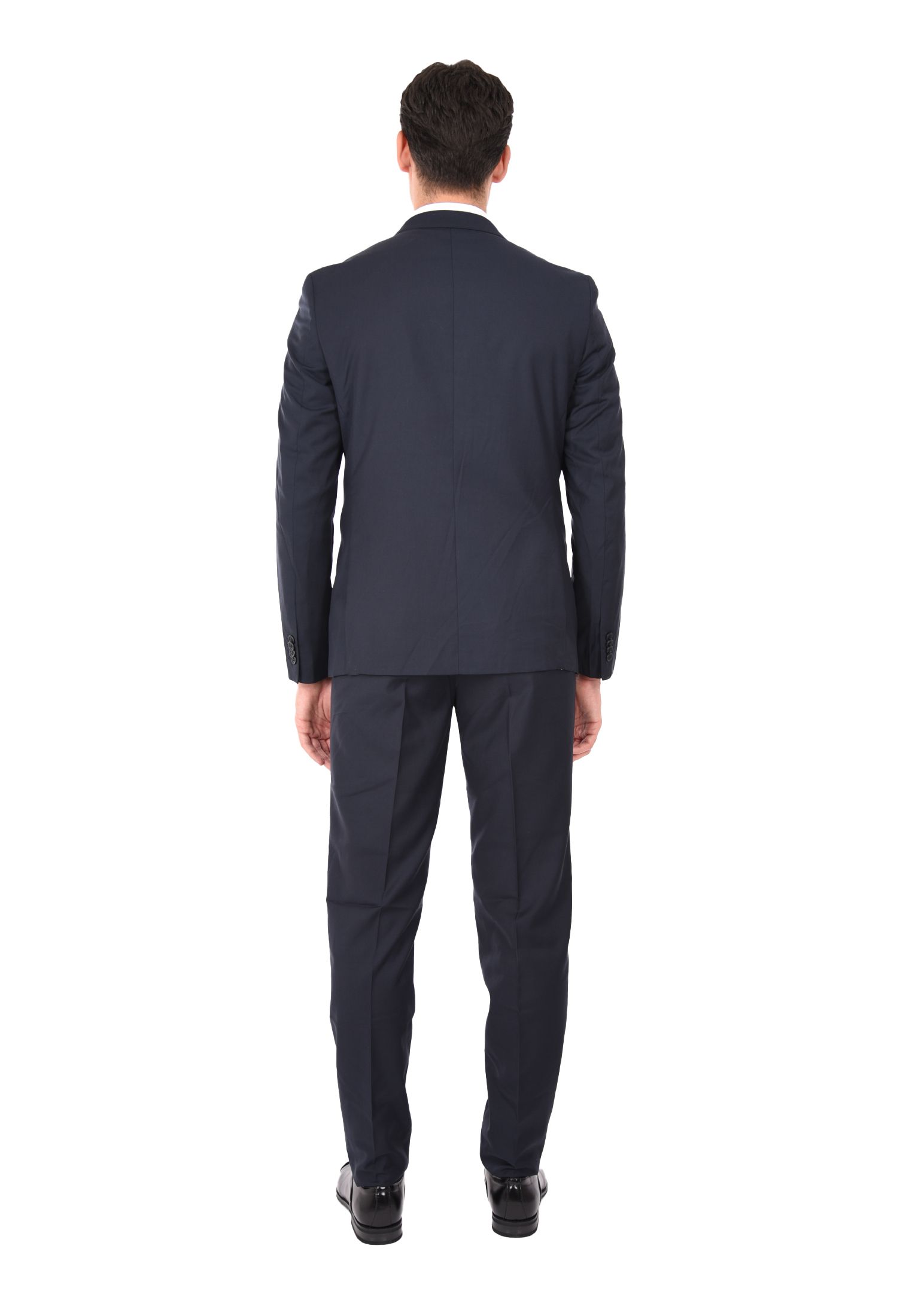 Abito Uomo Elegante Doppiopetto Vestito Cerimonia Completo Sartoriale Slim Fit - Imagen 8 de 17