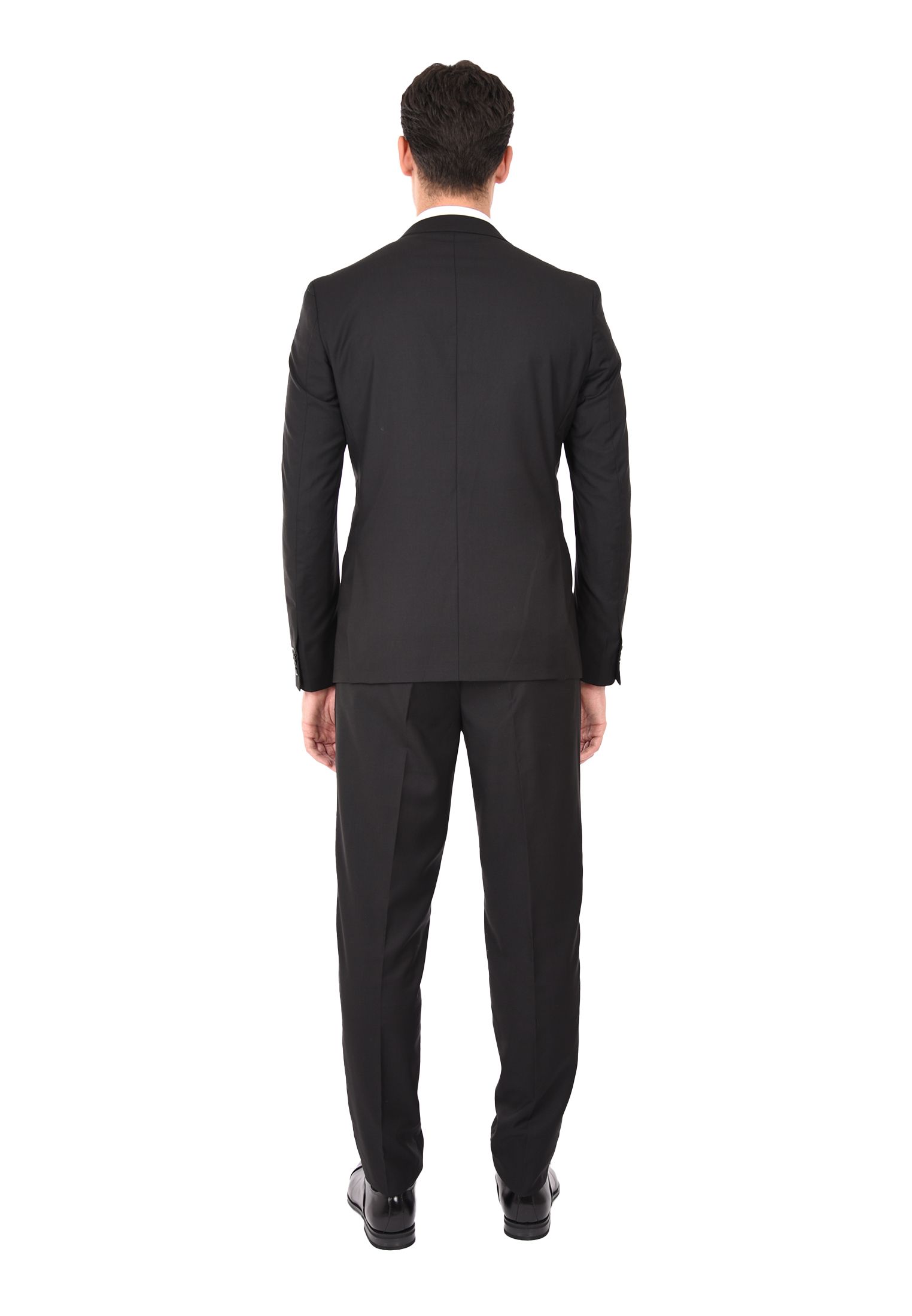 Abito Uomo Elegante Doppiopetto Vestito Cerimonia Completo Sartoriale Slim Fit - Imagen 12 de 17