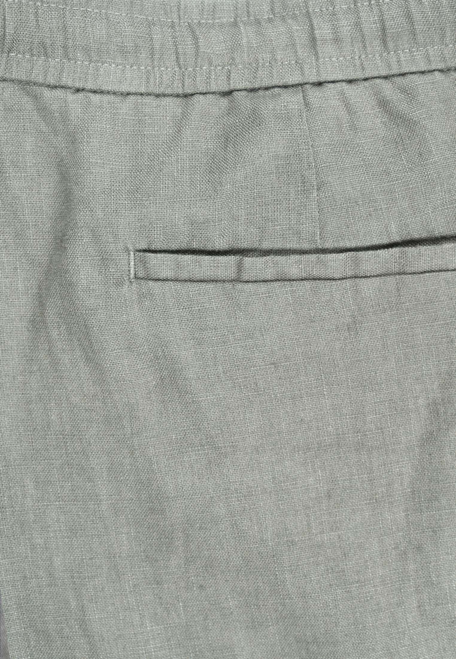 Pantaloni Uomo in Lino 100% Elegante Capri Pantalone Comodo Estivo Elastico Vita - Imagen 35 de 35