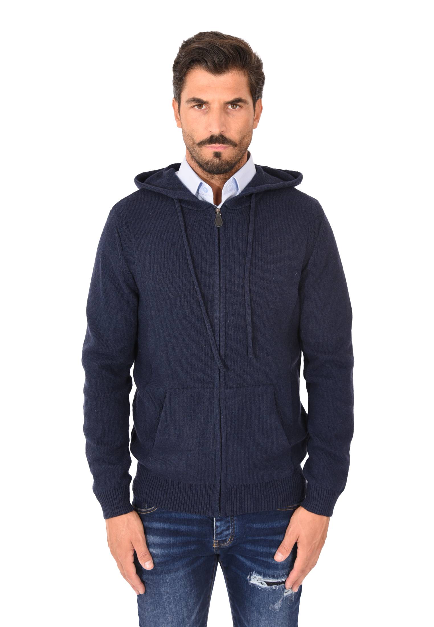 Cardigan Uomo In Pile Scollo A V - Morbido E Caldo Per Autunno/Inverno | Felpa Con Cerniera Casual - Foto 10