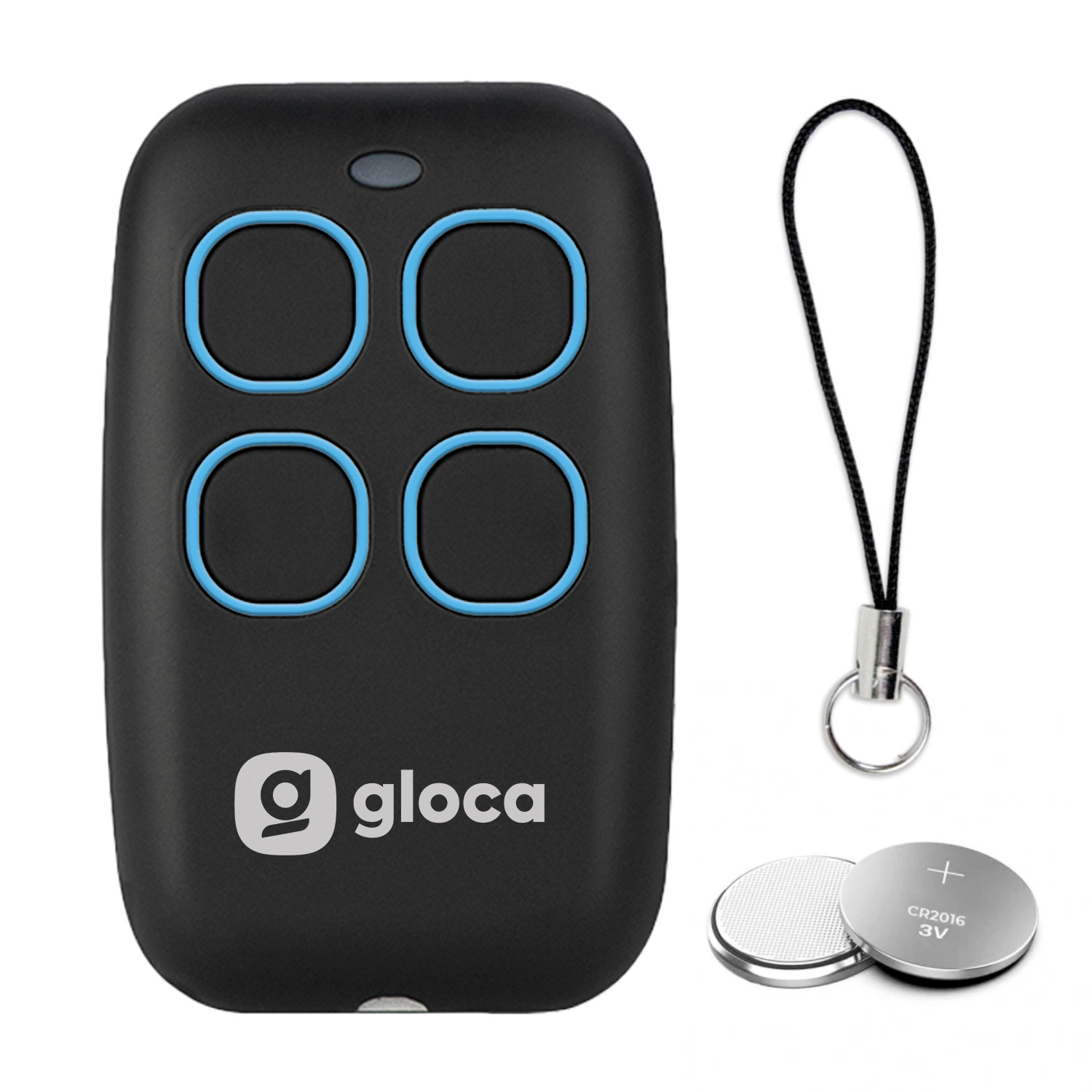 gloca Fernbedienung Toröffner Easy Garage Selbstlernend 4 Kanäle Frequenz 4 - Bild 5 von 24
