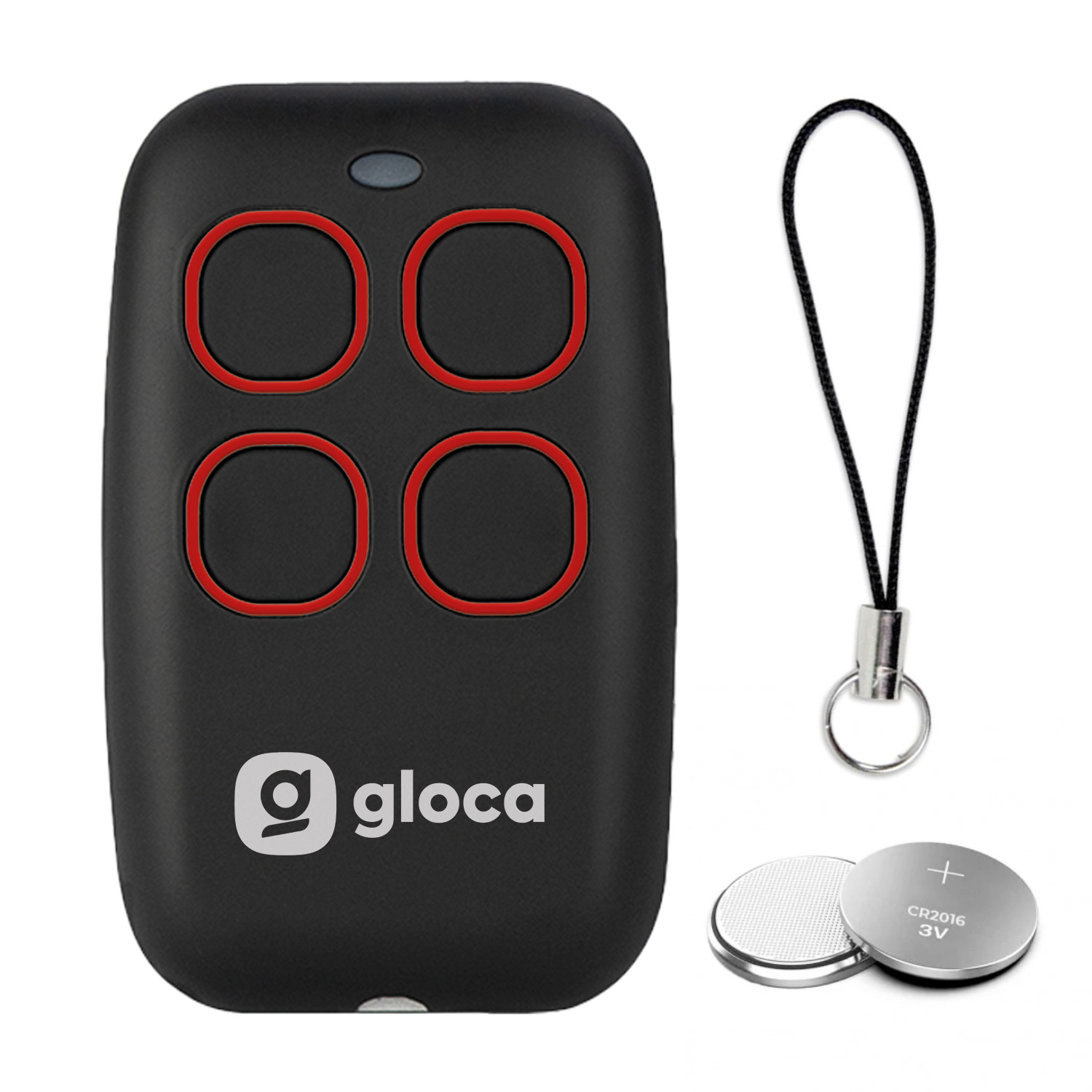 gloca Fernbedienung Toröffner Easy Garage Selbstlernend 4 Kanäle Frequenz 4 - Bild 12 von 24