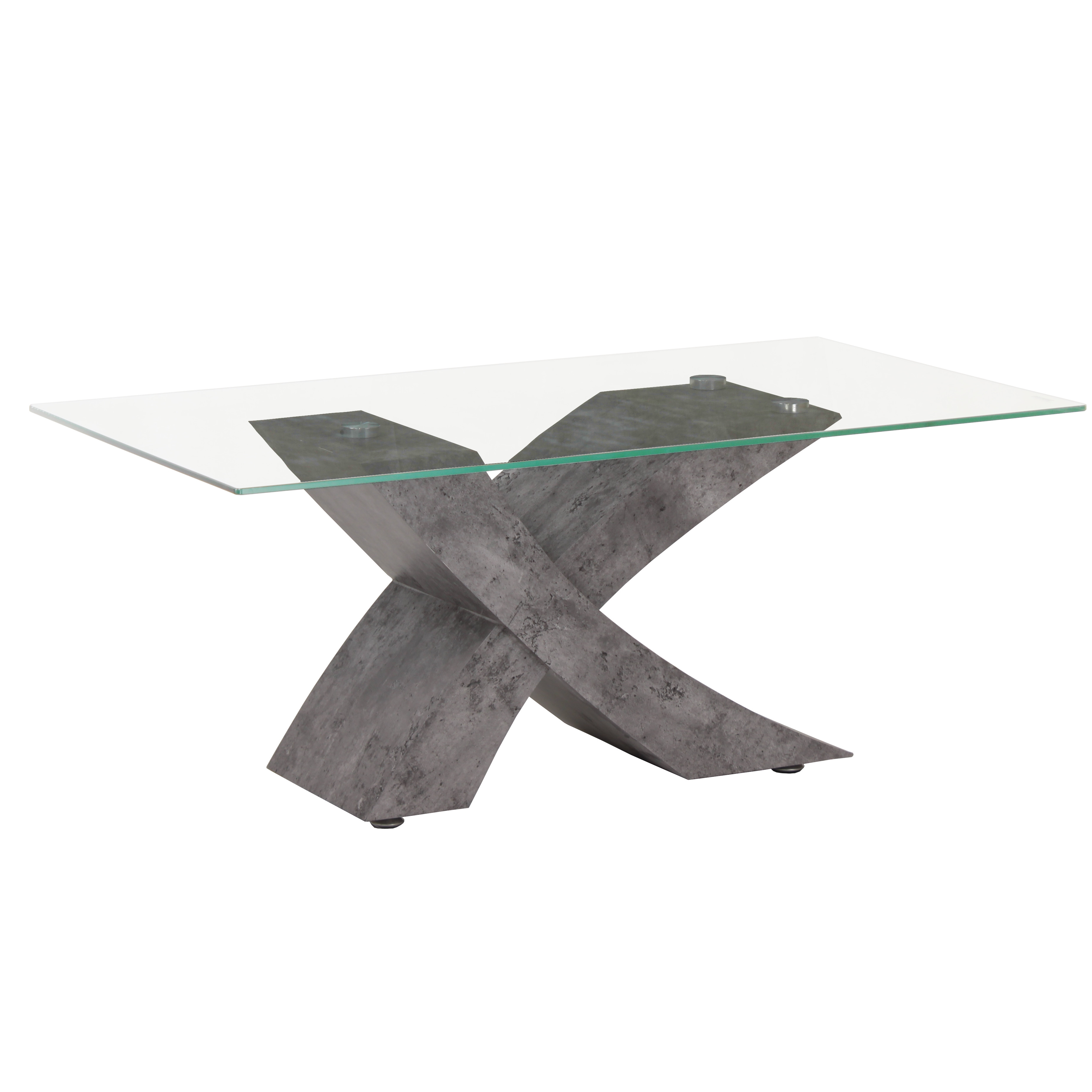 Immagine 5 - Totò Piccinni Tavolino da Salotto FOX piano in vetro temperato design Moderno