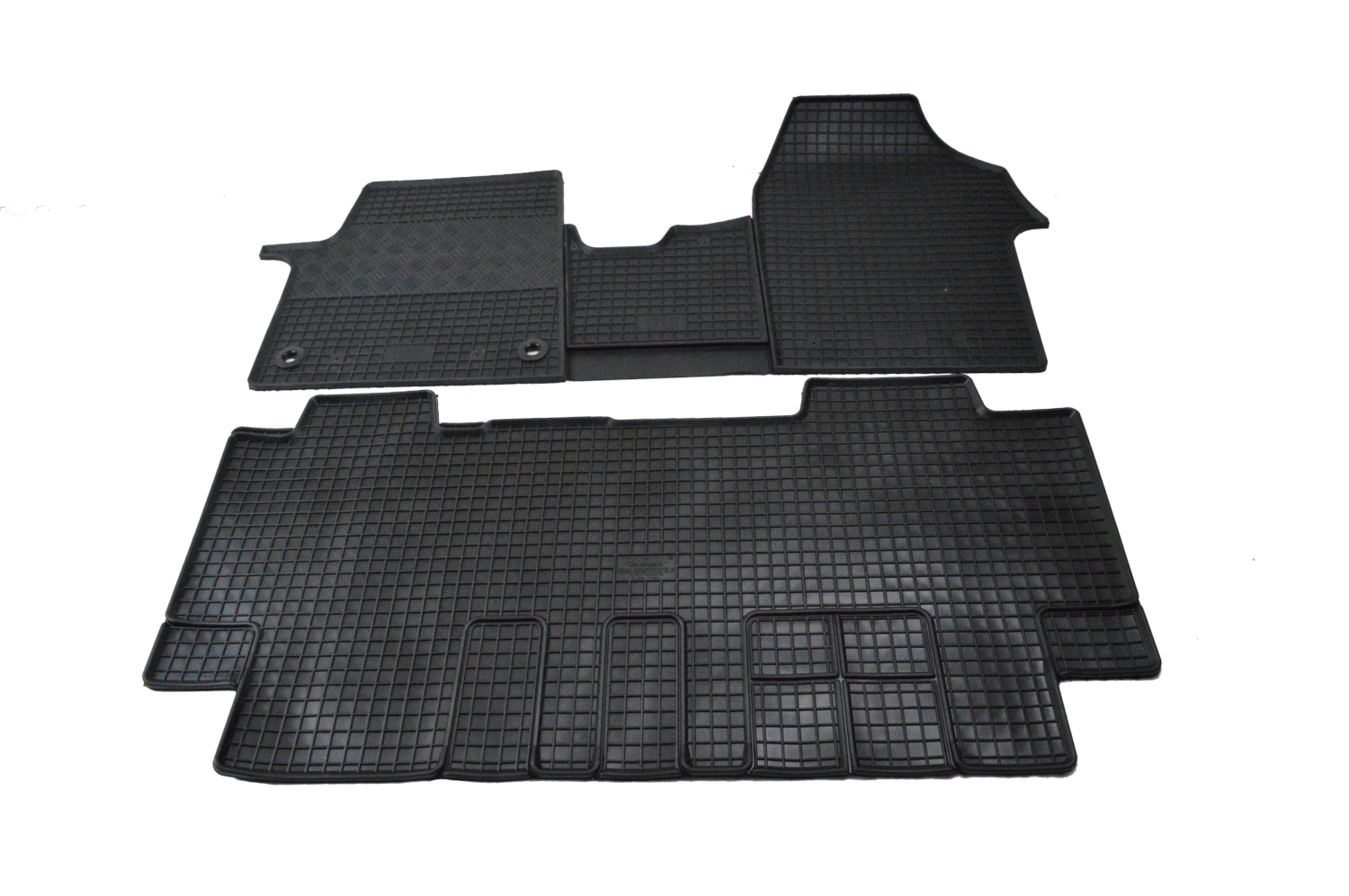 Image of RIGUM-903911-904437, Tappetini in Gomma 6 posti per Citroen Jumpy dal 2016 (3 anteriori + 3 posteriori)
