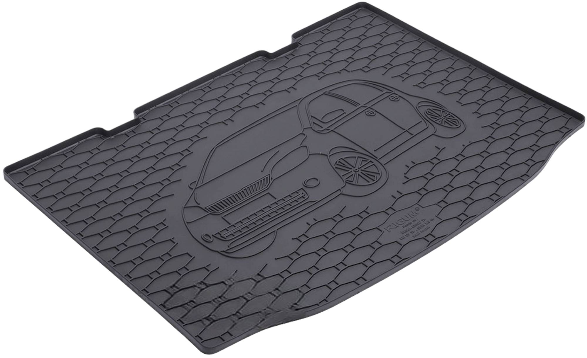 Image of 108B-834154 - Tappeto gomma baule - Seat Mii dal 2012- , Skoda Citigo dal 2011- , Volkswagen Up dal 2012- , Posizione Ba
