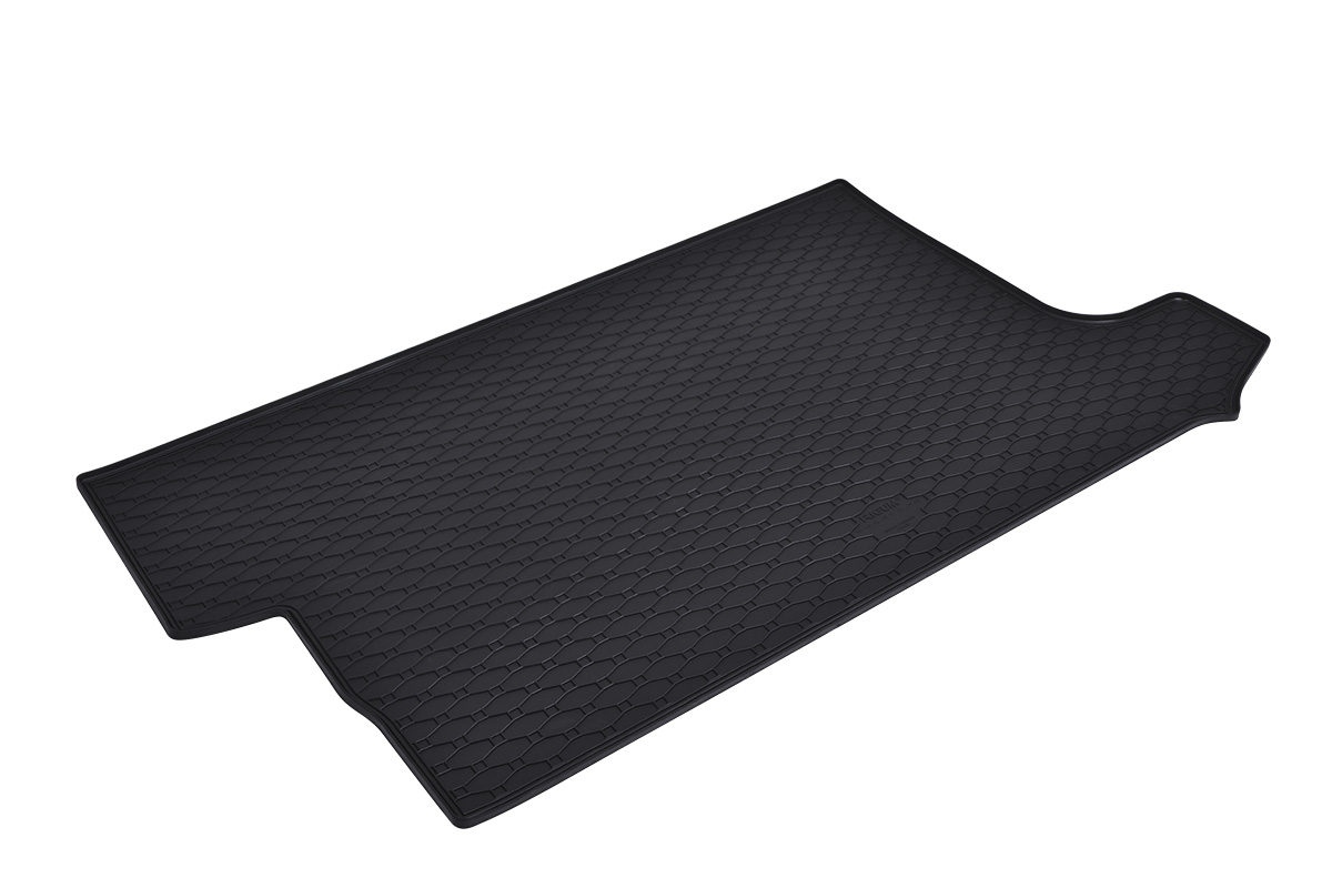 229B-408218 - Tappeto gomma baule per Ford TRANSIT CUSTOM dal 2012 al 2018 Passo Lungo L2