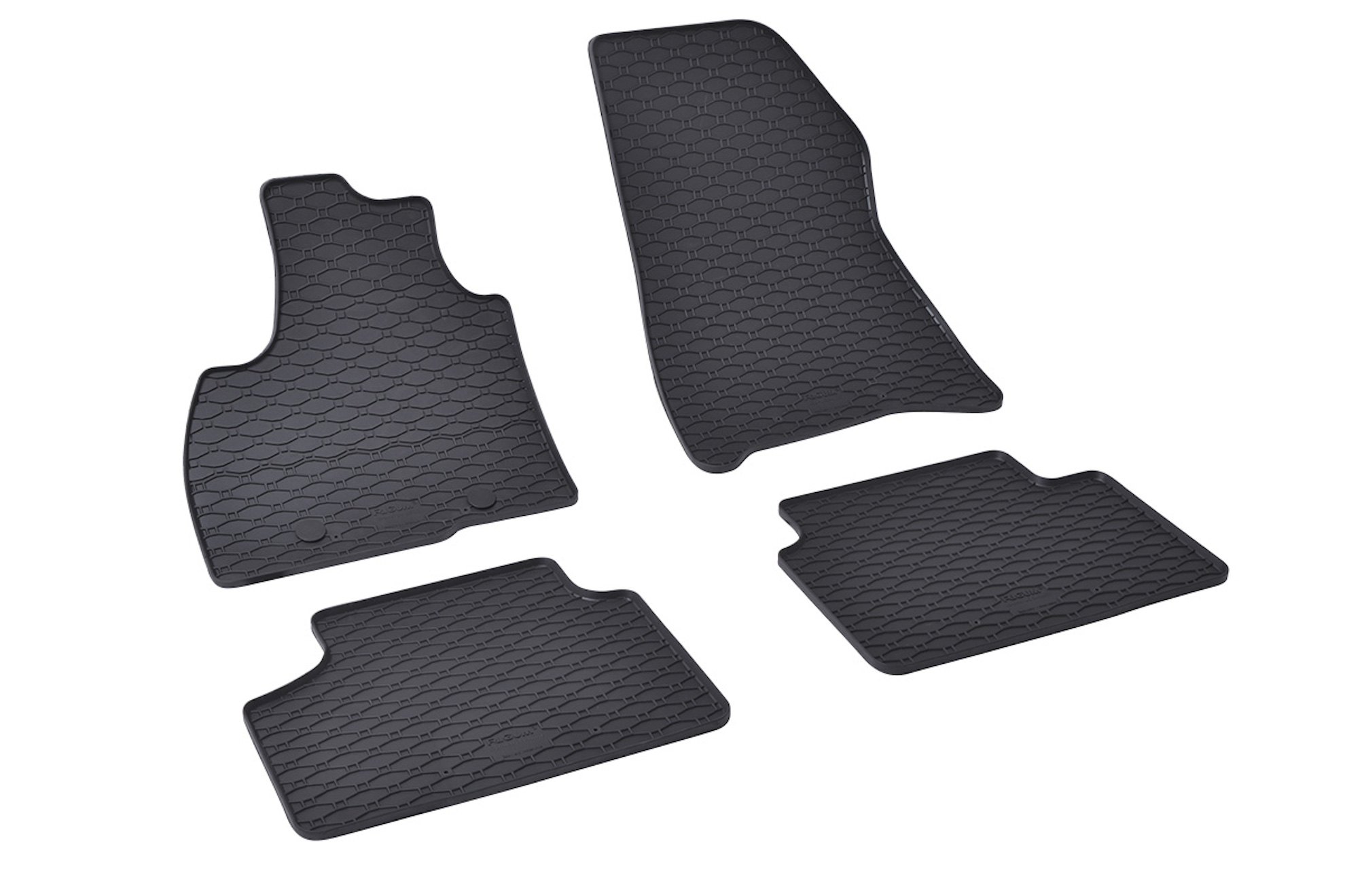 RIGUM906646 Tappeti per Auto Gomma per DACIA Duster III Mild Hybrid 48V dal 2024- TCe 130 benzina