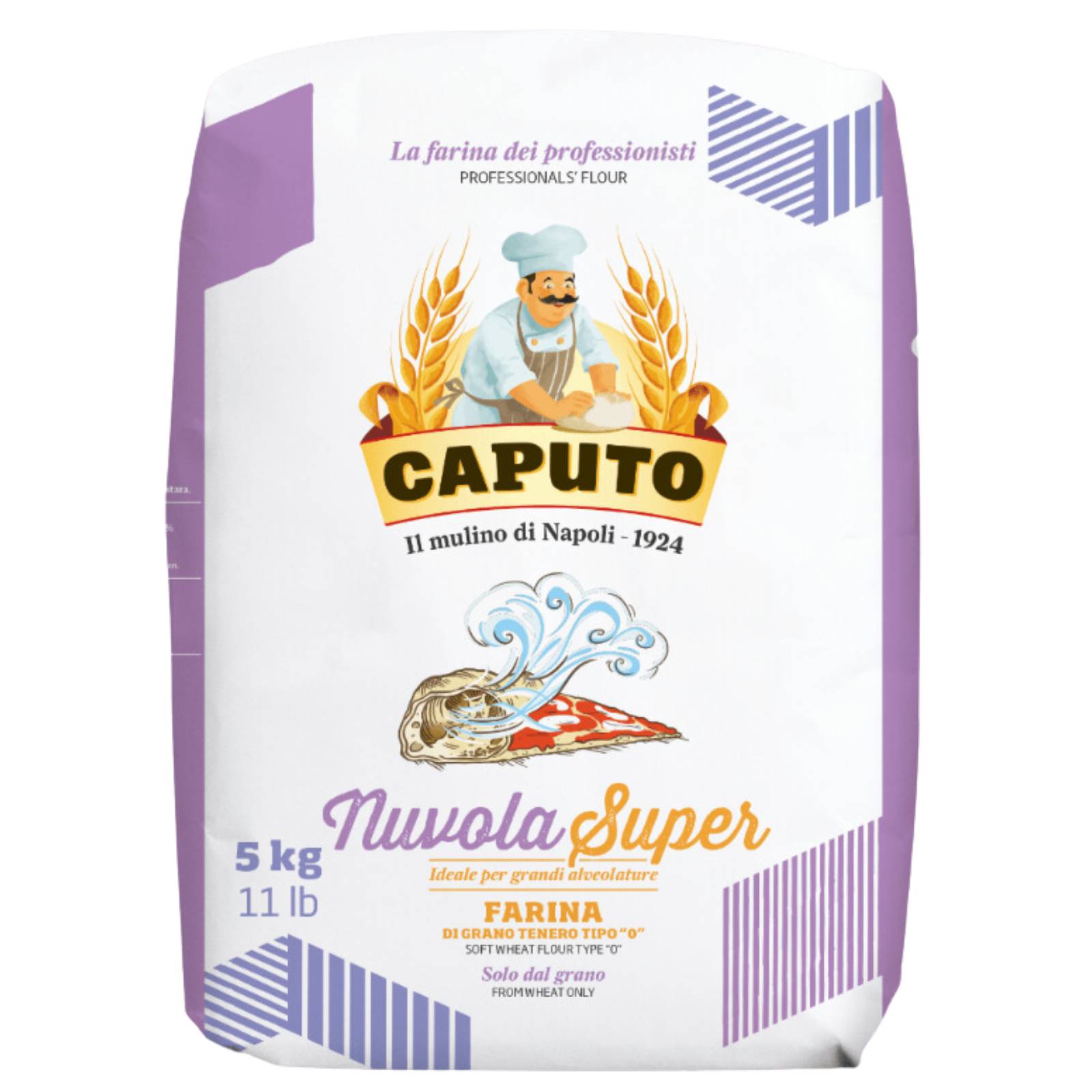 Farine Caputo 5 Kg Classica Pizzeria Nuvola Integrale Semola Manitoba Pasta Pane - Foto 7 di 12