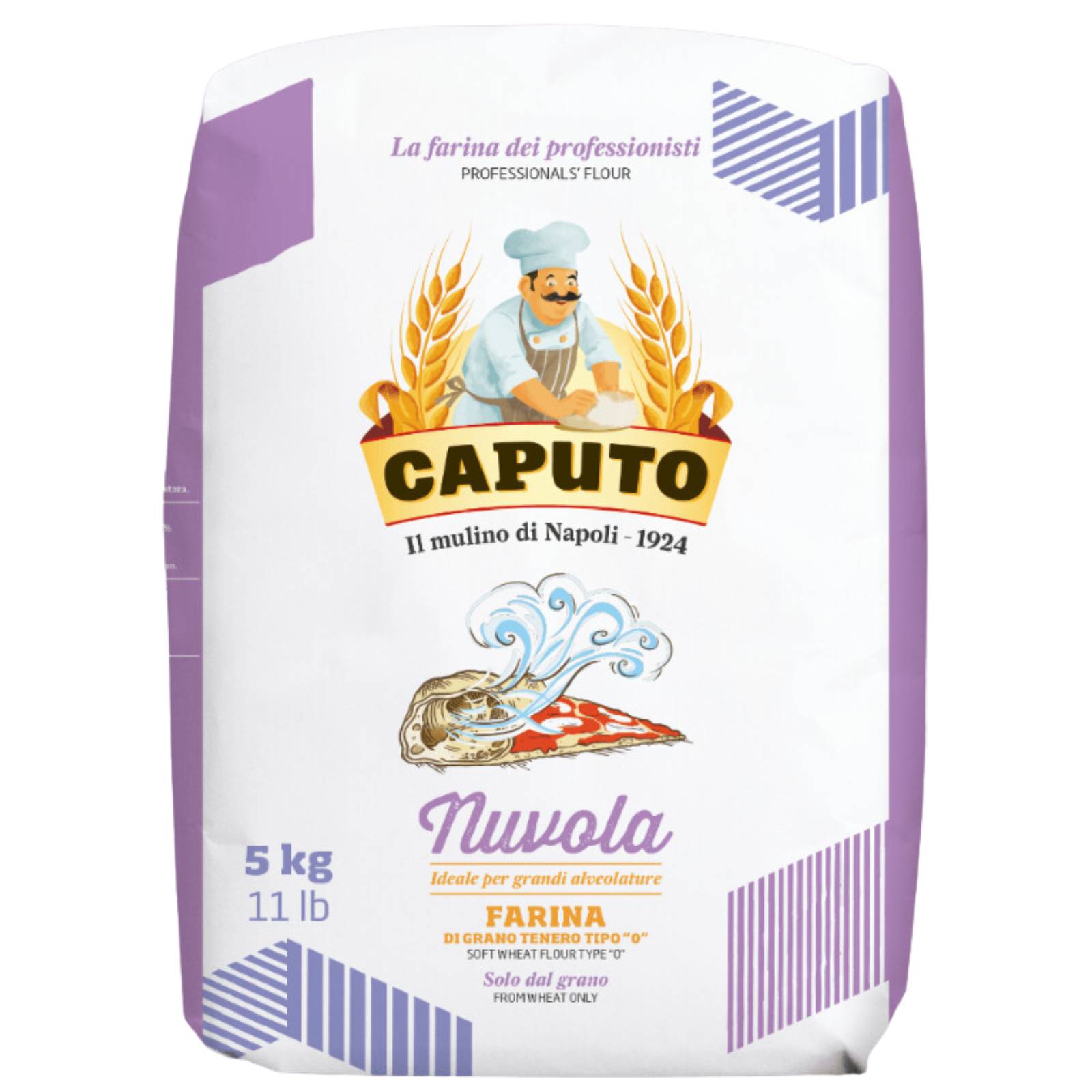 Farine Caputo 5 Kg Classica Pizzeria Nuvola Integrale Semola Manitoba Pasta Pane - Foto 6 di 12