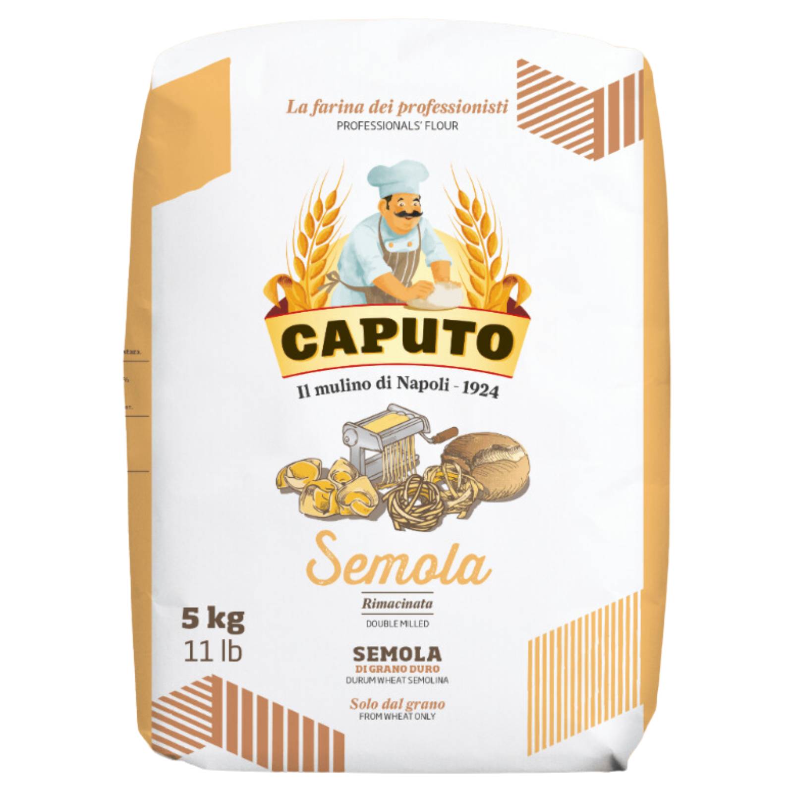 Farine Caputo 5 Kg Classica Pizzeria Nuvola Integrale Semola Manitoba Pasta Pane - Foto 12 di 12