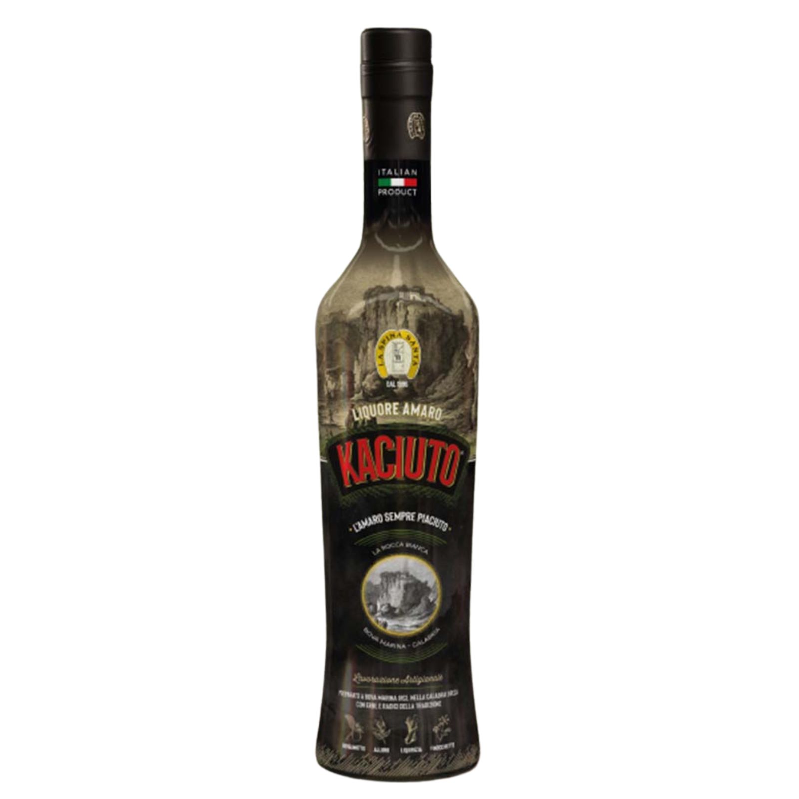 Kaciuto Liquore Amaro La Spina Santa Artigianale Calabria Erbe Regalo 28% Vol. - Foto 2 di 3