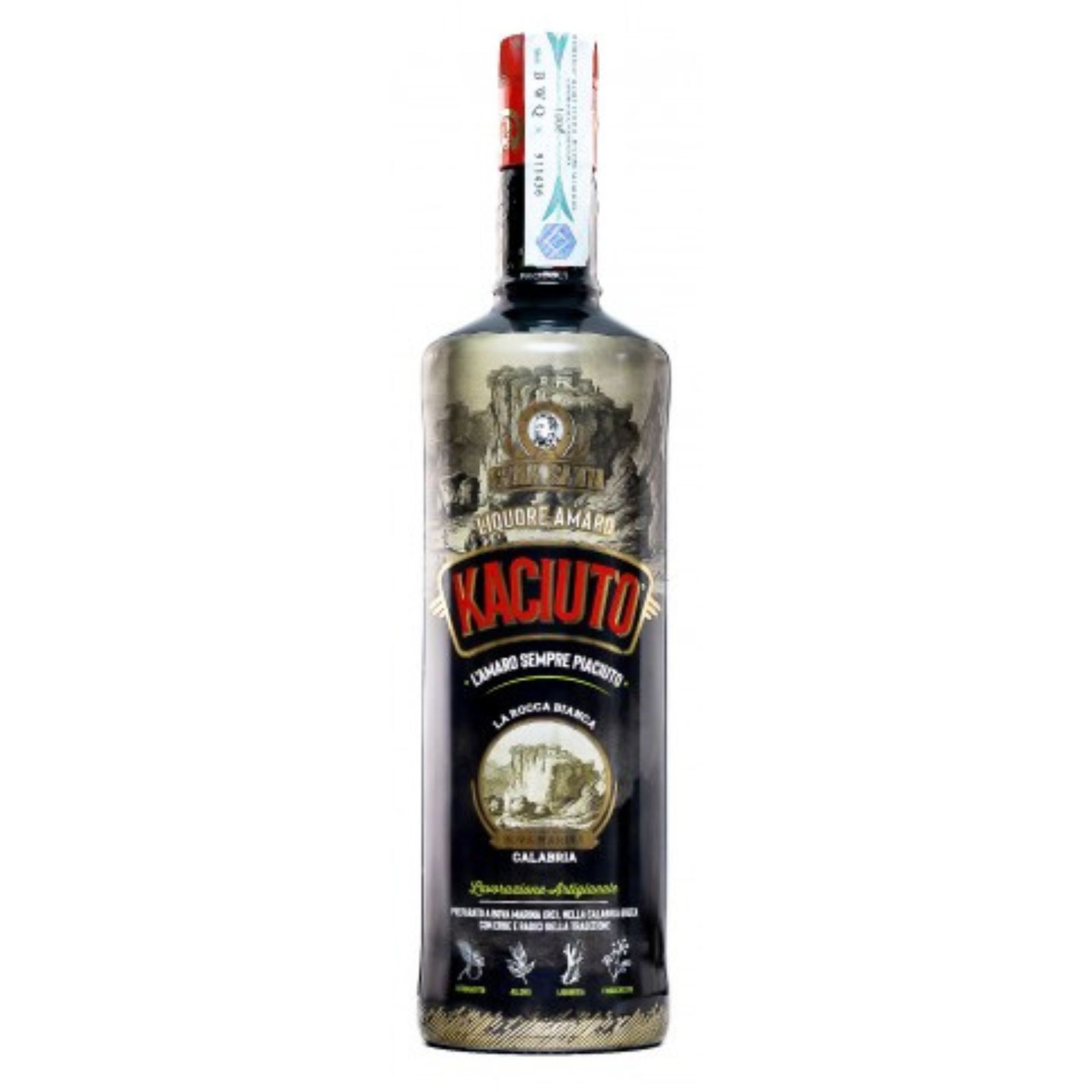 Kaciuto Liquore Amaro La Spina Santa Artigianale Calabria Erbe Regalo 28% Vol. - Foto 3 di 3