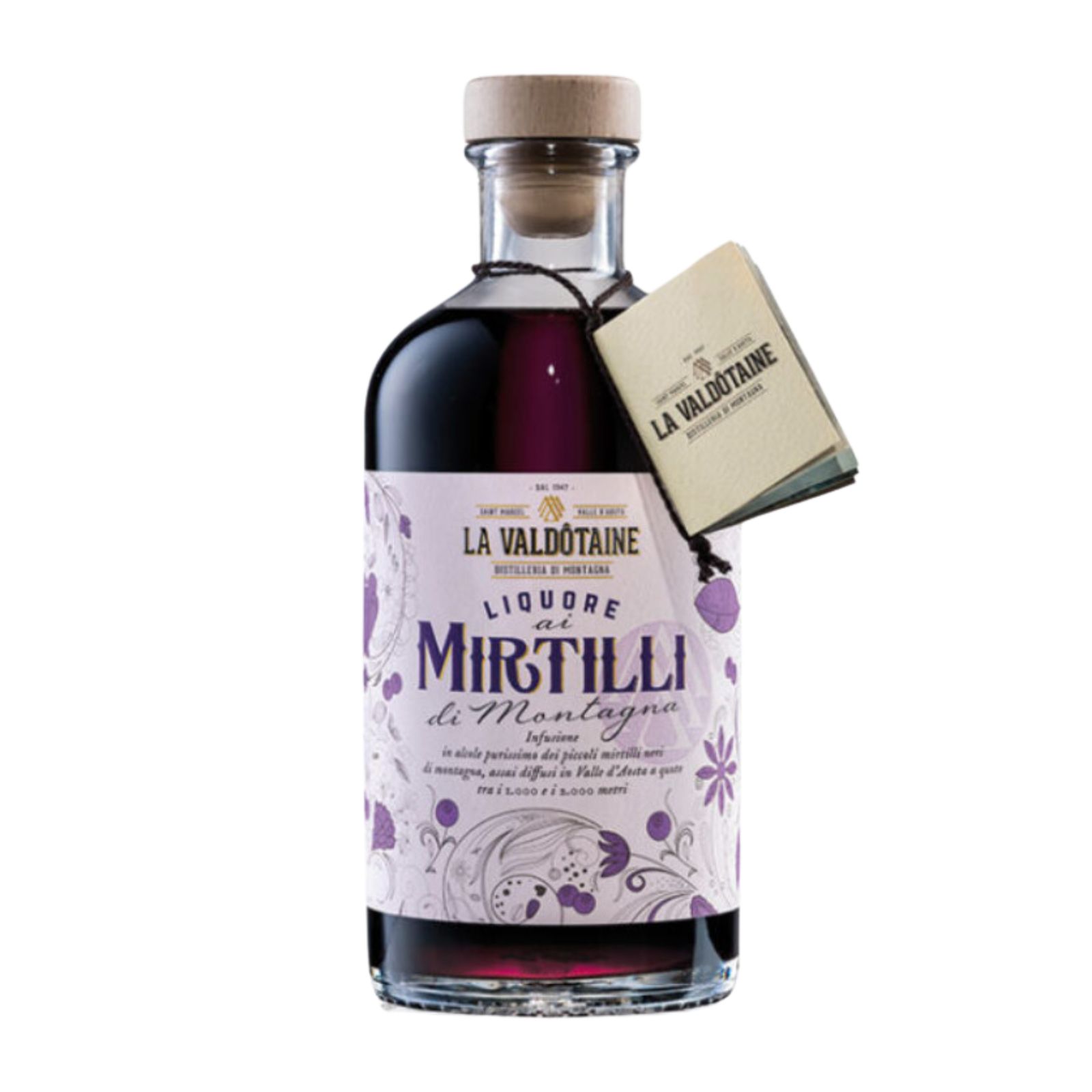 Liquori La Valdotaine 700ml Ciliegie Genziana Miele Mirtilli Liquore Idea Regalo - Foto 5 di 5
