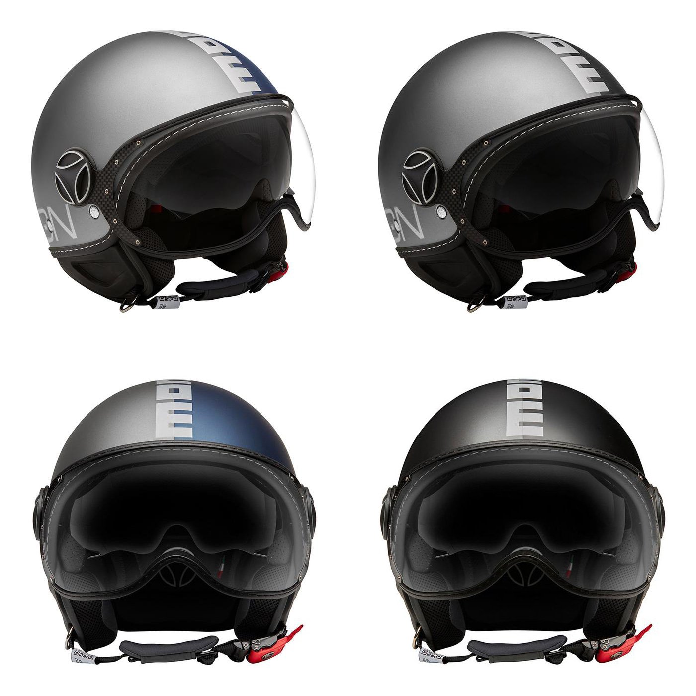 Casco Demi-Jet Momo Design FIGHTER FGTR EVO JOKER | eBay