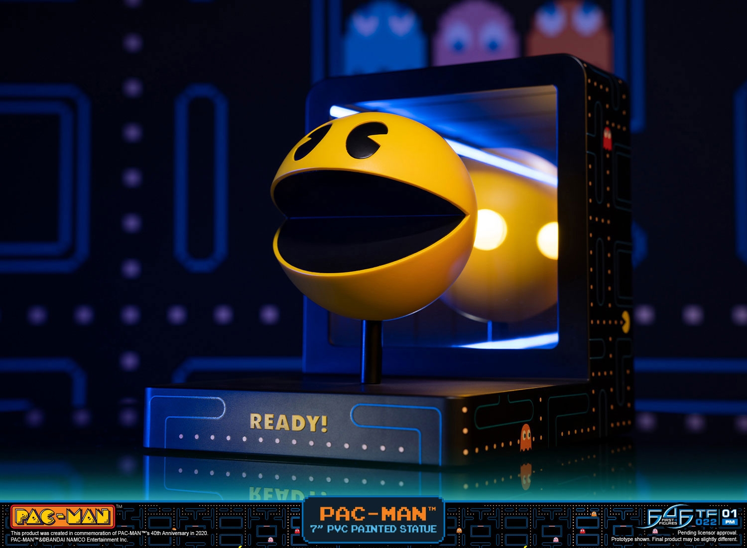 F4F First4figures - Pacman Pac-Man 40th Anniversary PVC Statuen - Bild 3 von 9