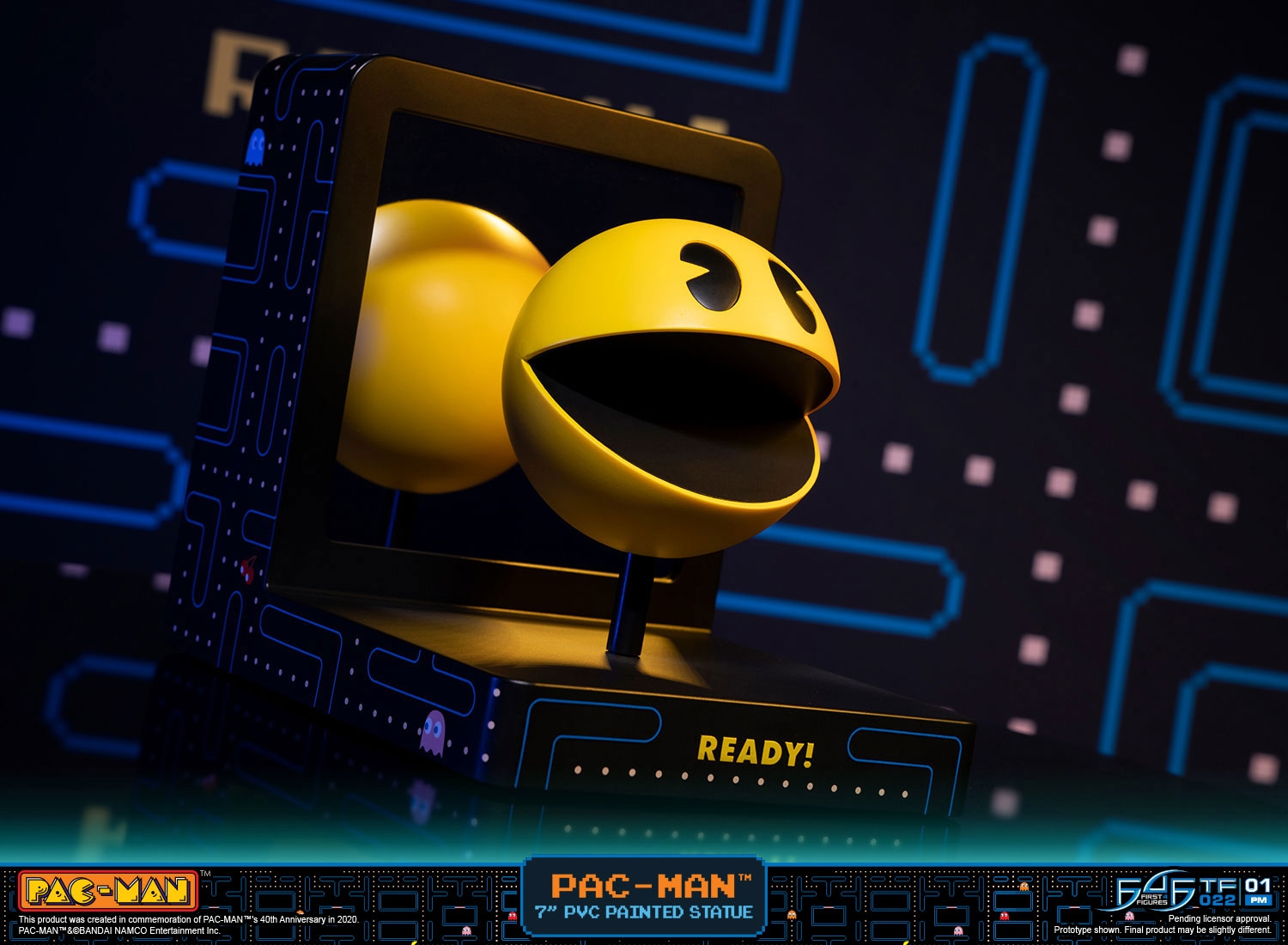F4F First4figures - Pacman Pac-Man 40th Anniversary PVC Statuen - Bild 4 von 9