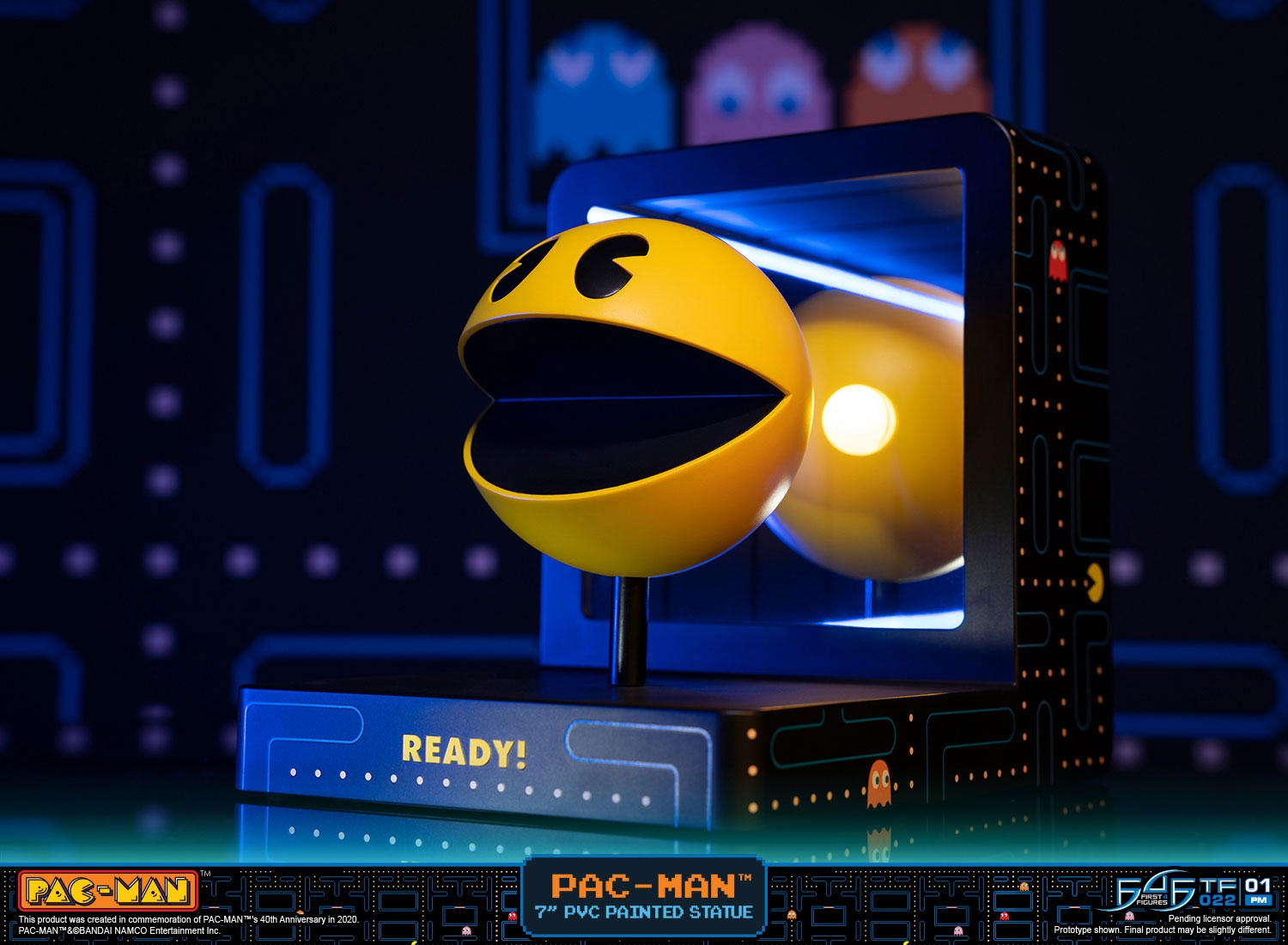 F4F First4figures - Pacman Pac-Man 40th Anniversary PVC Statuen - Bild 5 von 9