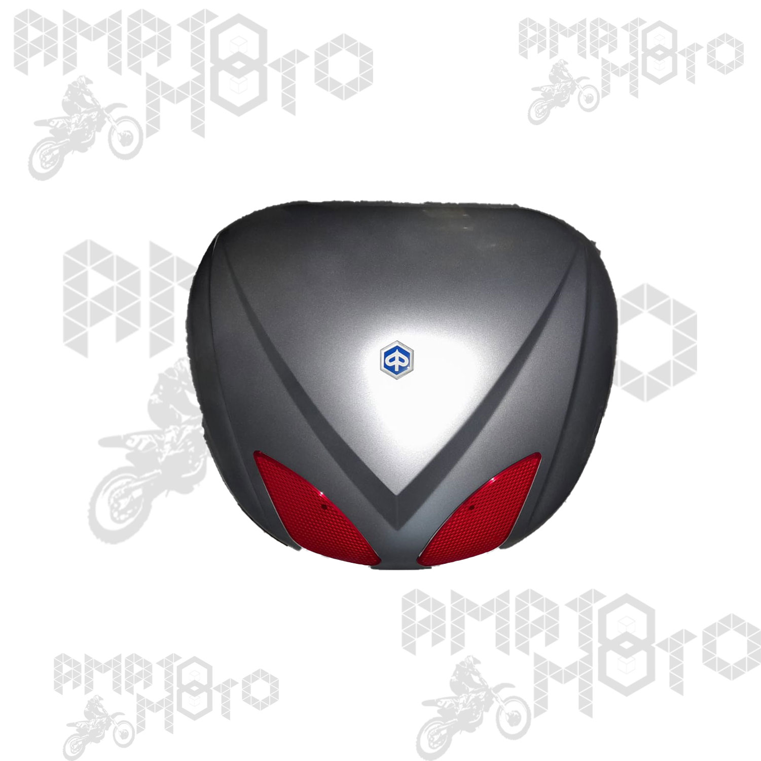 BAULETTO ORIGINALE PIAGGIO GRIGIO PULSAR 36LITRI PER BEVERLY