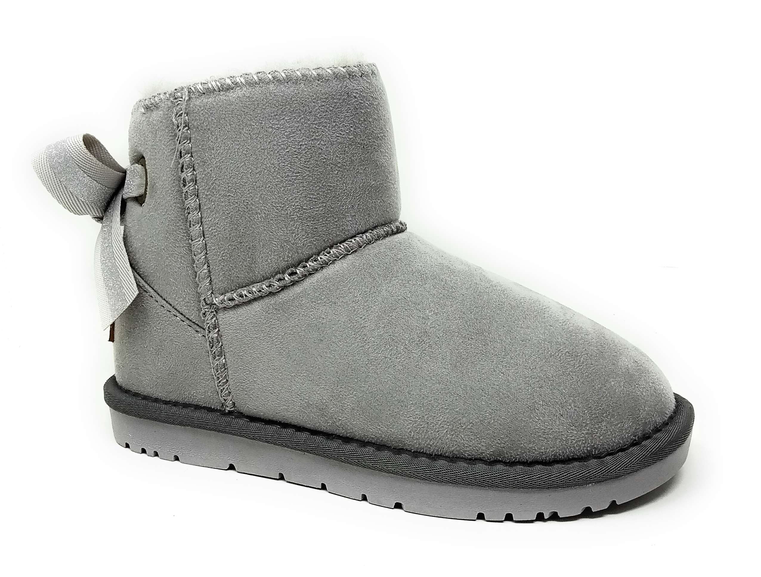 Stivaletto Balducci Primi Passi Bambina Grigio con Fiore Strass