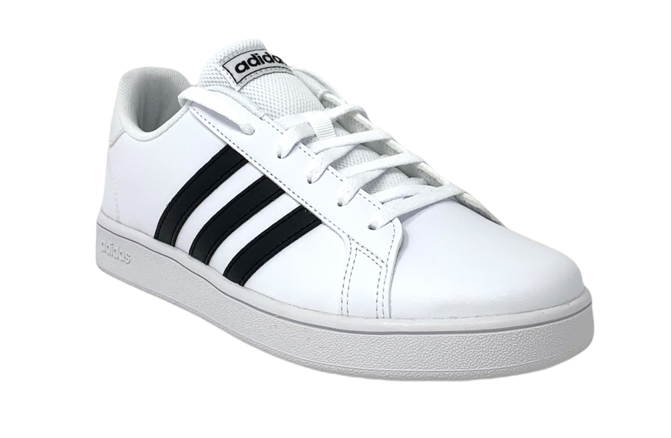 adidas Grand Court K EF0103 Scarpe - Bianco/Nero, 37 1/3 EU | Acquisti  Online su eBay