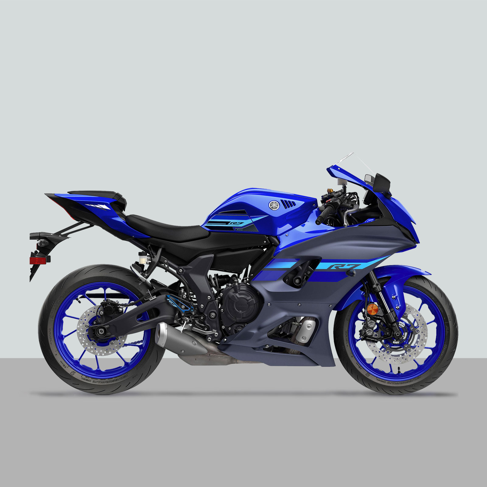 Motorfiets brandstoftank sticker motorfiets voor Yam &aha R7 YZF R7 YZFR7 zijkant brandstoftank pad tank pads bescherming sticker gas knie grip tractie pad tankpad tankpad