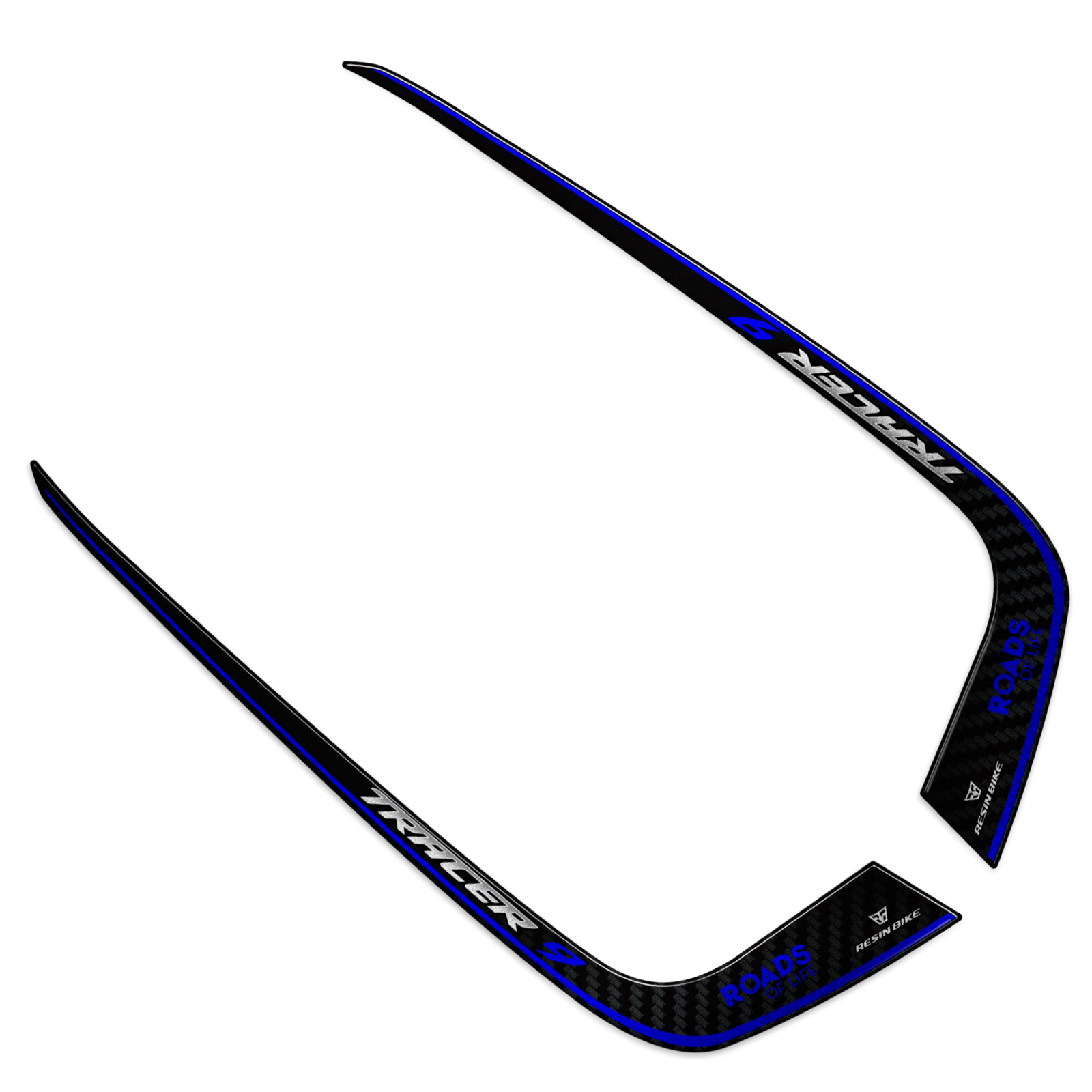Resin Bike Adesivi 3D Per Yamaha Tracer 9 GT/GT+ (2021-24) – Protezioni Maniglie Anti Graffio Made In Italy